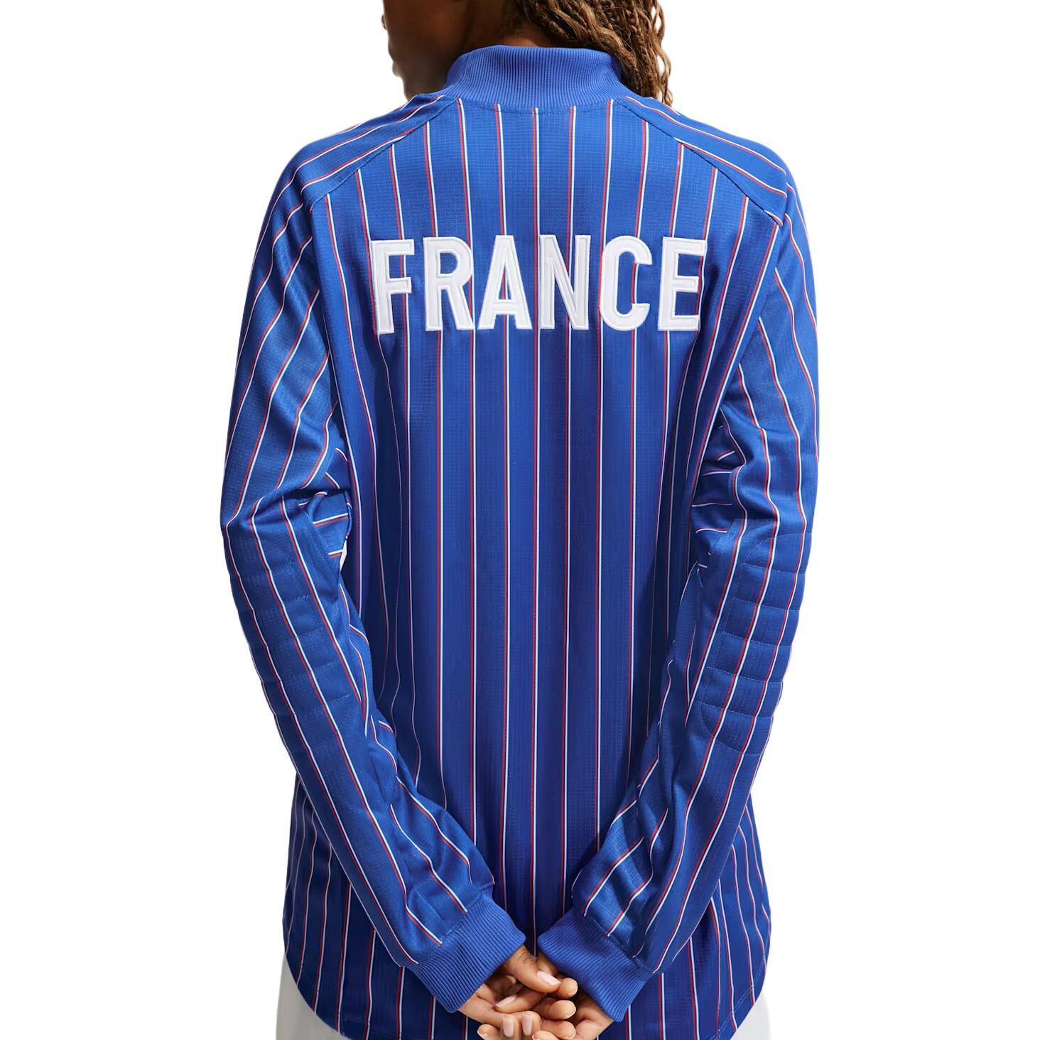 【代購】Nike X Jacquemus France National Team Soccer Jerseys Men's Blue Half Turtleneck Moderate IQ7570-480