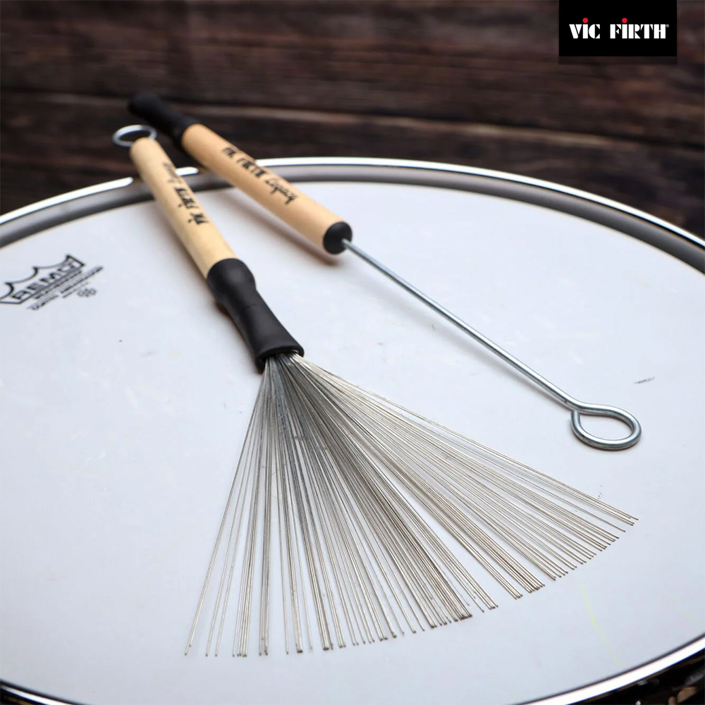 美國 Vic Firth LB Legacy Brush 鼓刷 木頭柄 公司貨