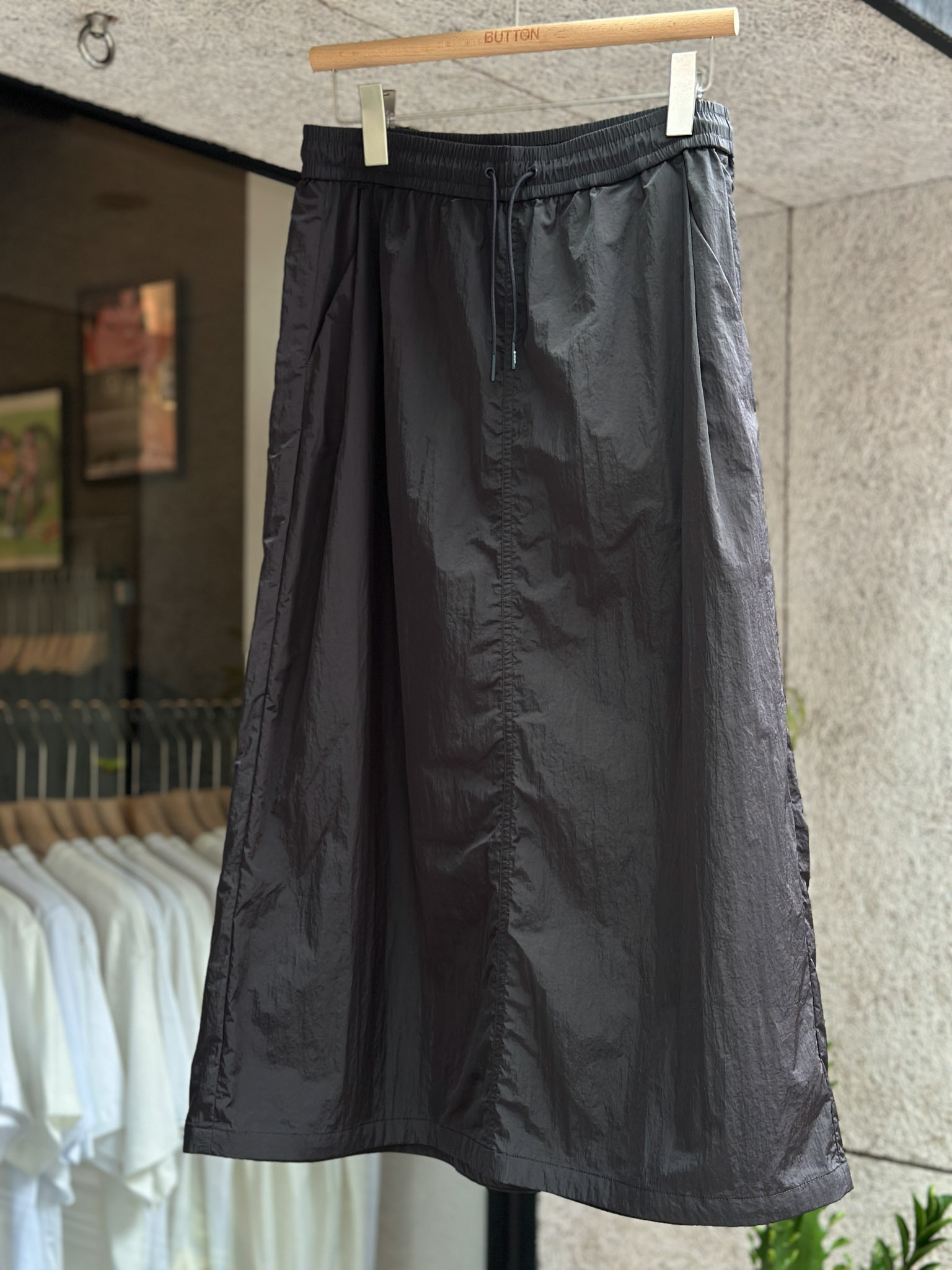 【零碼折扣】Snow Peak Bright Women Skirt 抓皺尼龍長裙 S24MWFSK75