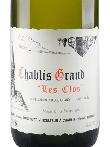 Vincent Dauvissat Chablis Grand Cru Les Clos 2009 (BH95)