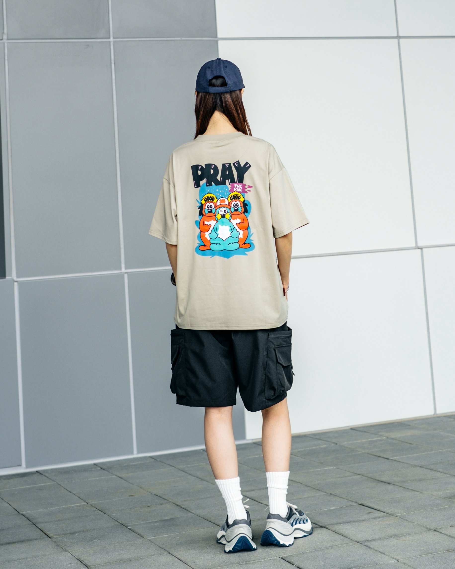 SBG PRAY VIBE 涼感短T SB6009
