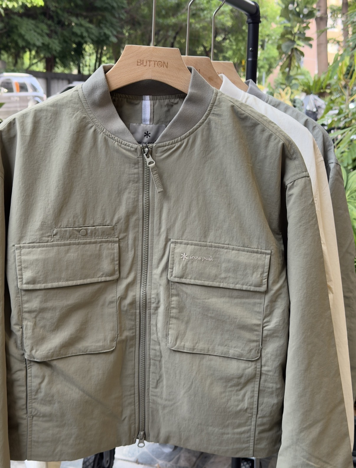 Snow Peak Cample Women Bomber Jacket 女款 胸前雙口袋 飛行外套 夾克 S25SWCWB13