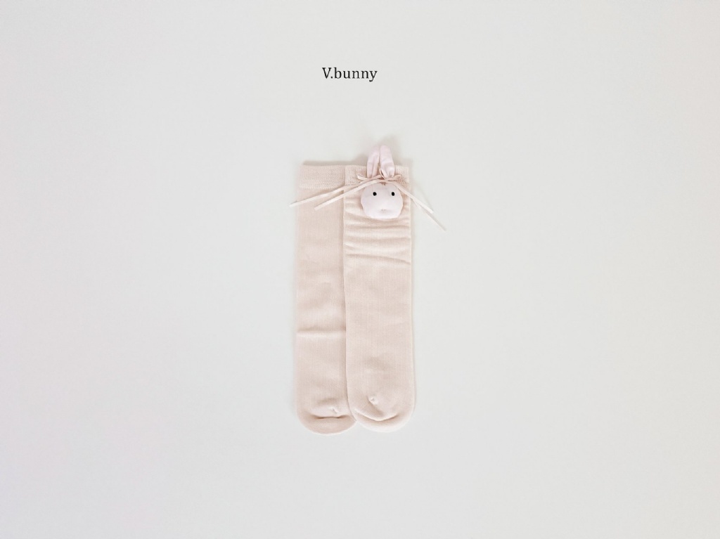 正韓秋Vbunny 立體兔子襪(三入)