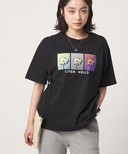 CITEN / Flower Photo T-shirt