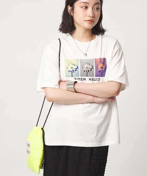CITEN / Flower Photo T-shirt