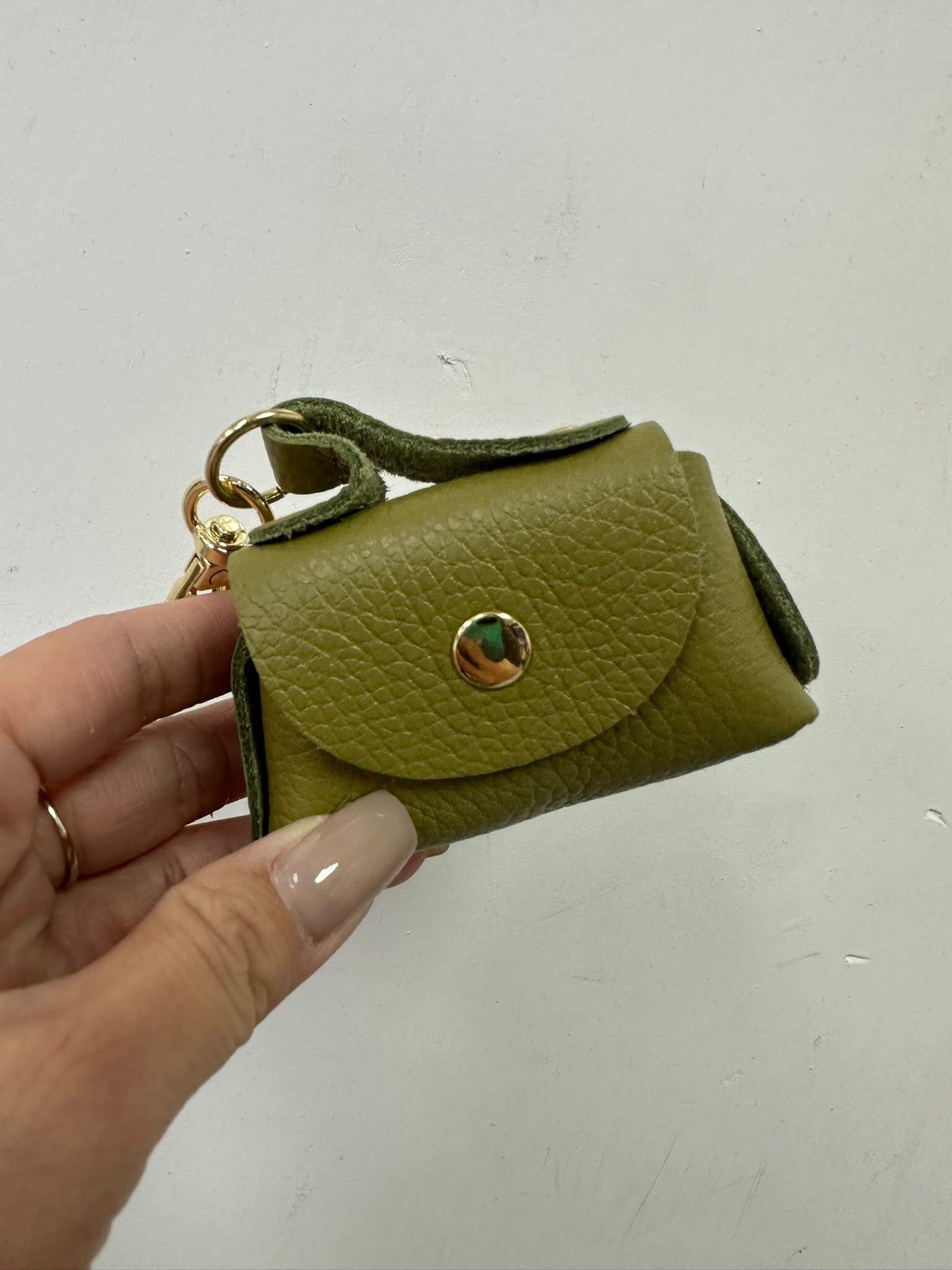 【現貨】意大利皮具 LL102726 耳機套
