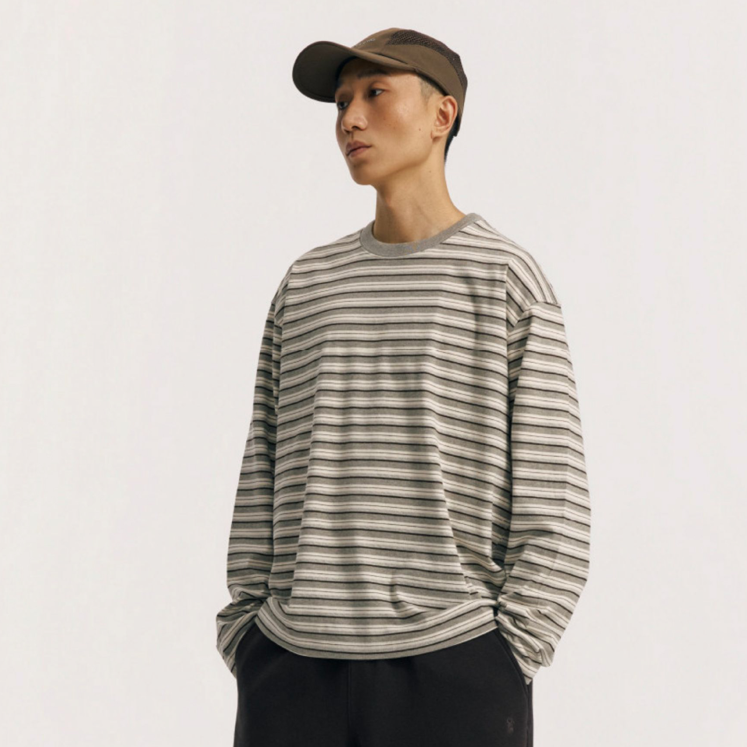PIN SKTBS Striped LS Tee 條紋長袖Tee [P-T5626]