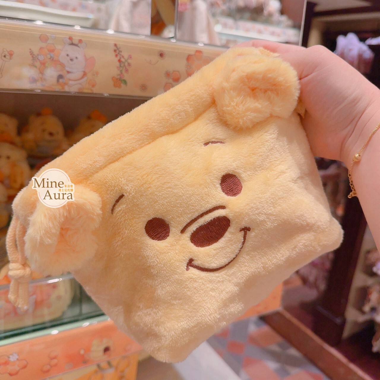 小熊維尼 Winnie the Pooh 尋尋蜜蜜系列 餐盒組 手提袋 午餐袋 便當袋 -香港迪士尼樂園