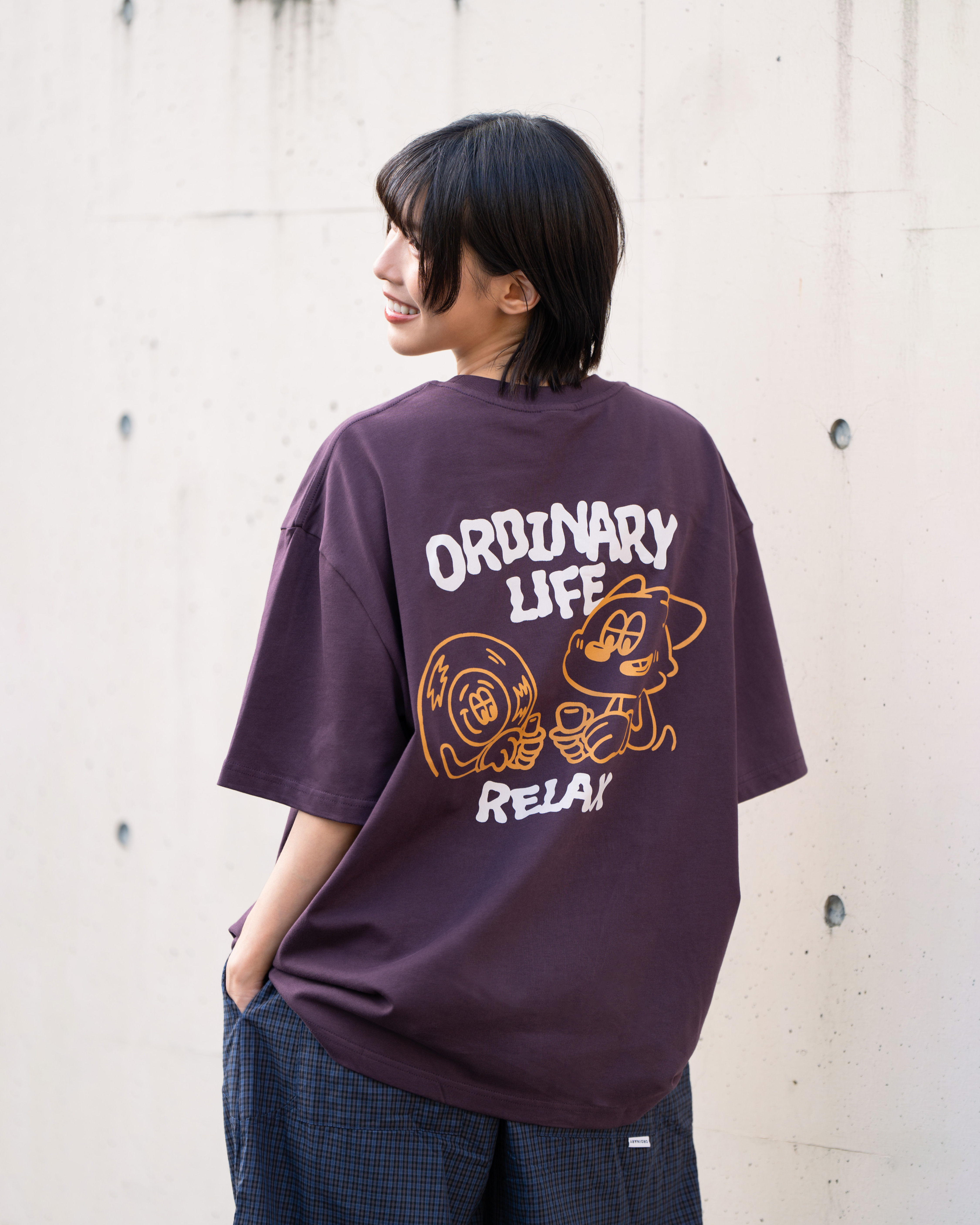 Ordinary Coffee 角色塗鴉短Tee