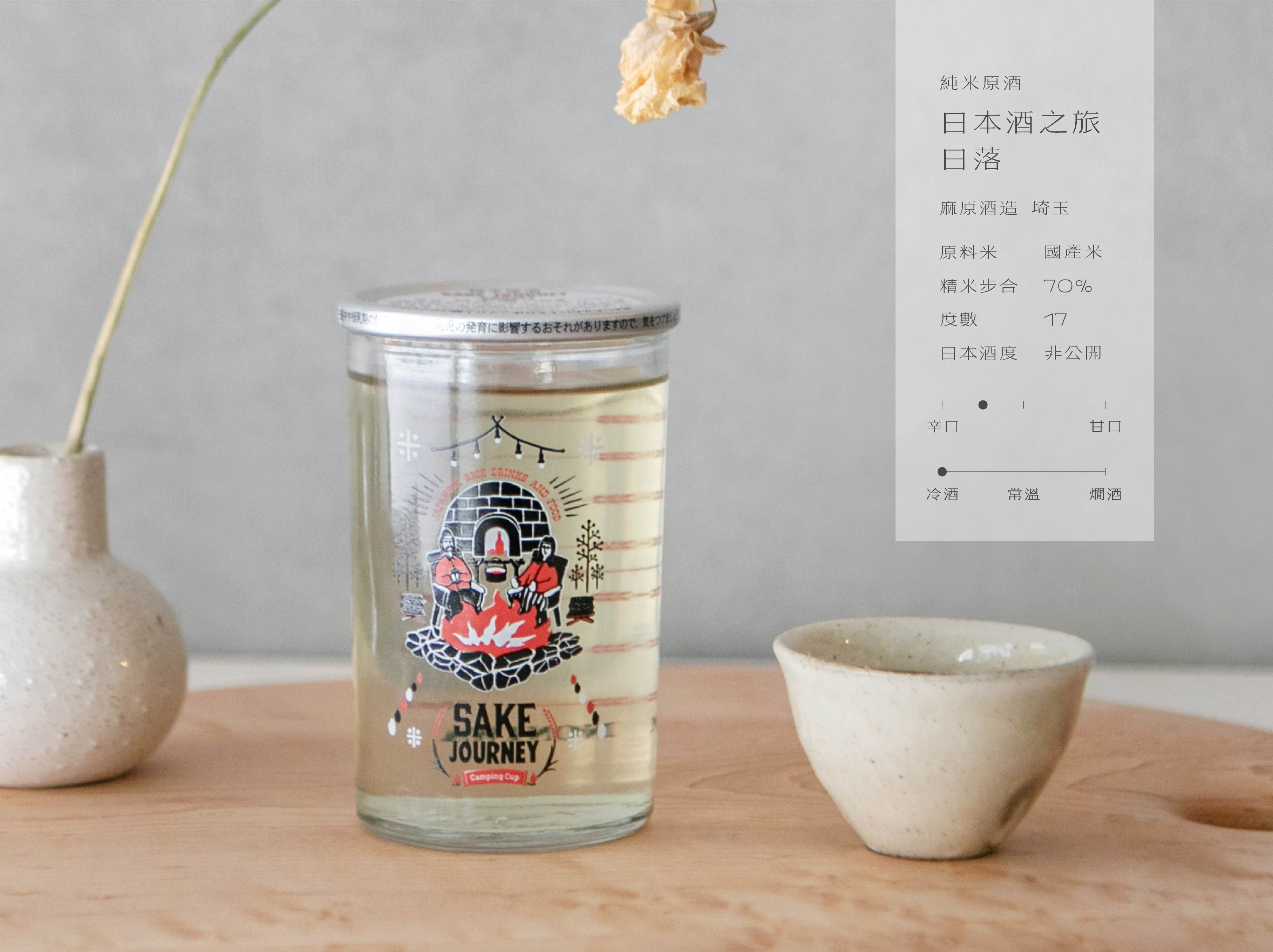 純米原酒 日本酒之旅 日落