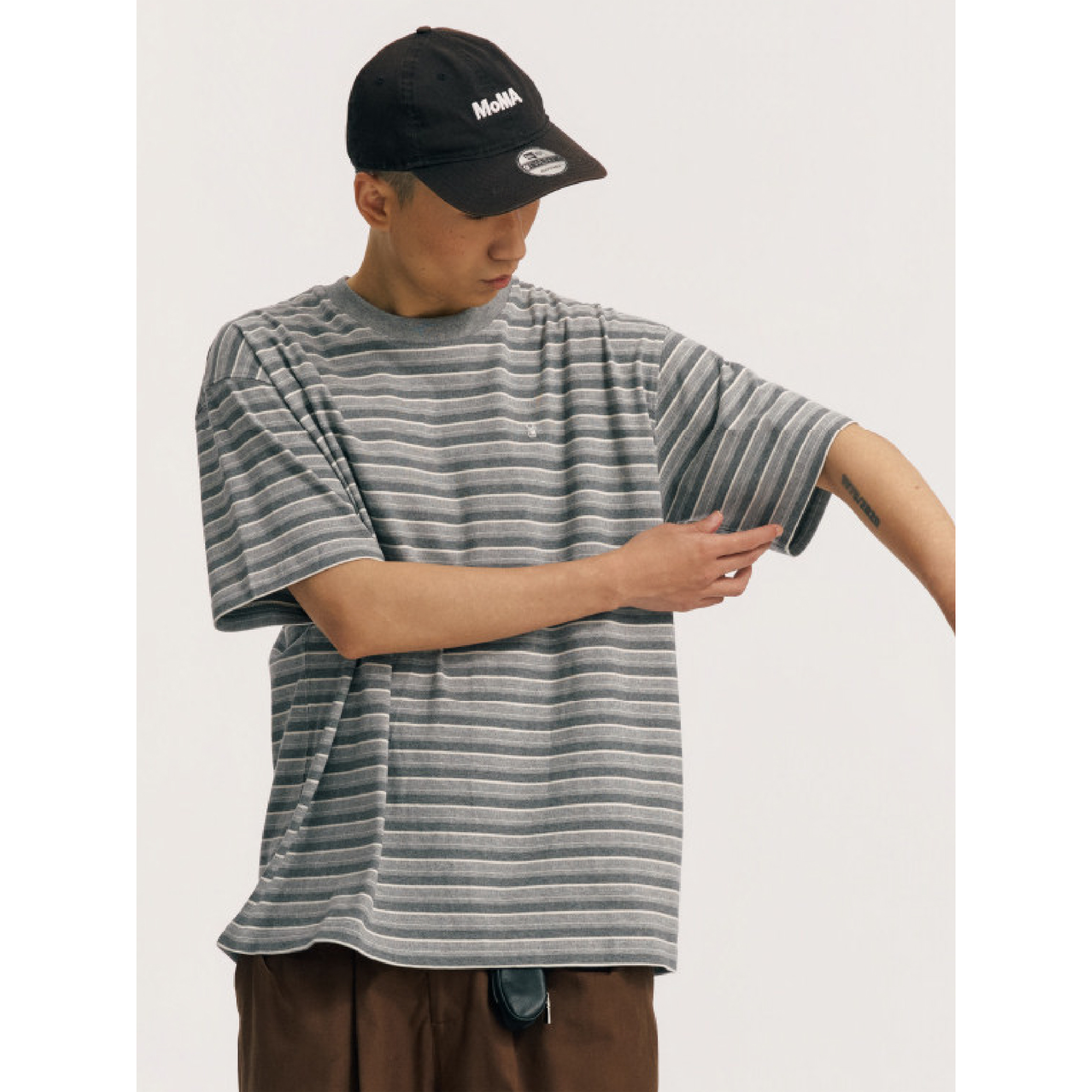 PIN SKTBS Stripes Tee 條紋短袖Tee [P-T5926]