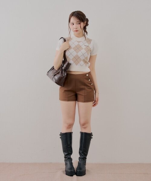 Chico / Puff-sleeve knit