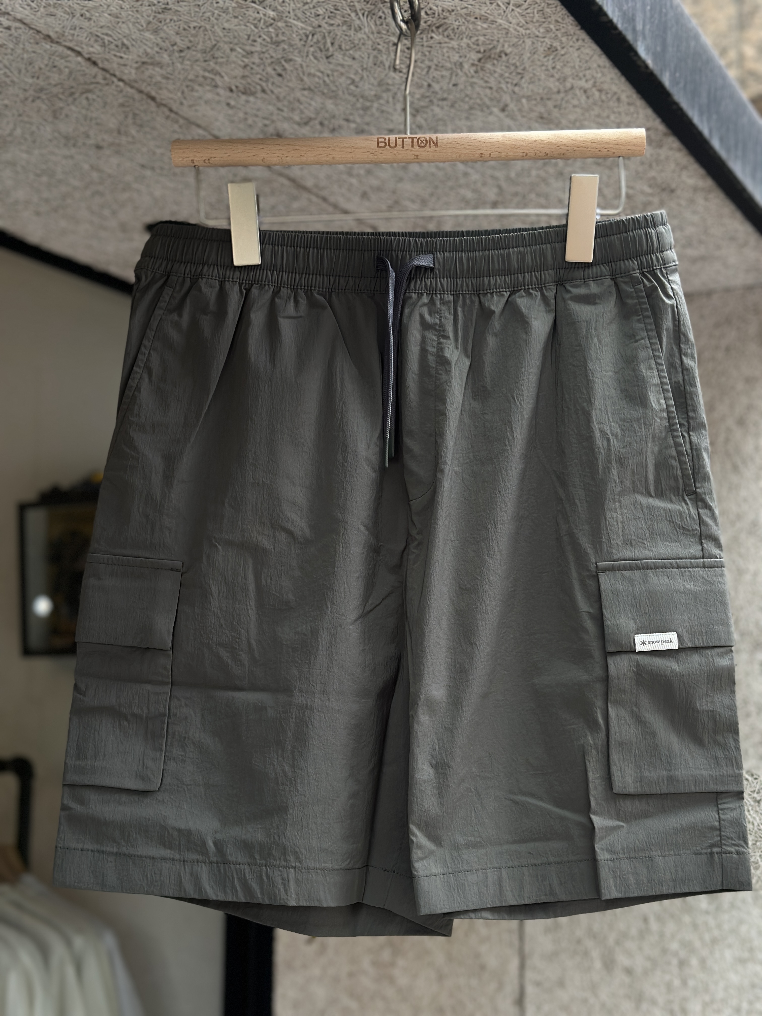 【零碼折扣】Snow Peak Root Cargo shorts 雙口袋短褲 S24MMRHP60