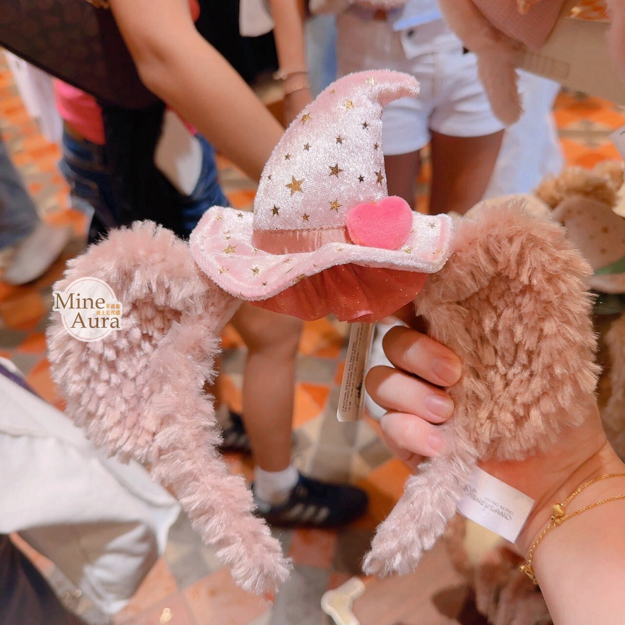 2026 萬聖節限定 達菲 Duffy 與好友們 雪莉玫 ShellieMay 立體耳朵 造型 髮圈 髮箍 -香港迪士尼樂園
