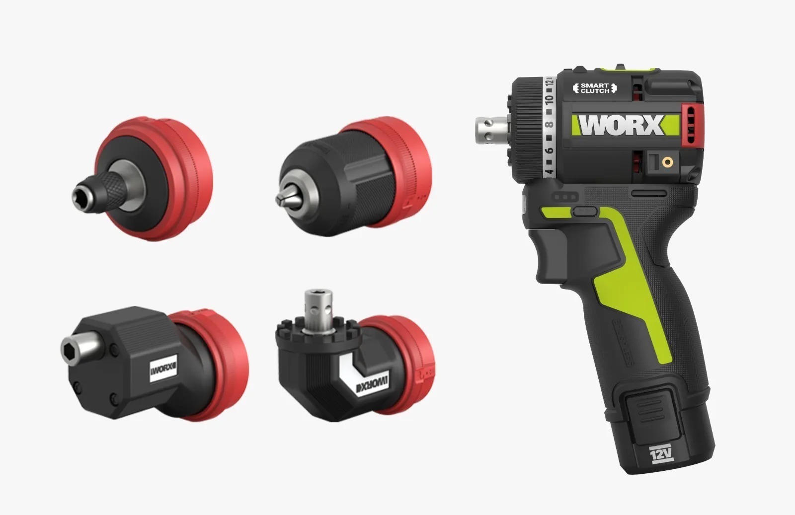 WORX WU135M 12V 無刷多頭智能電鑽套裝