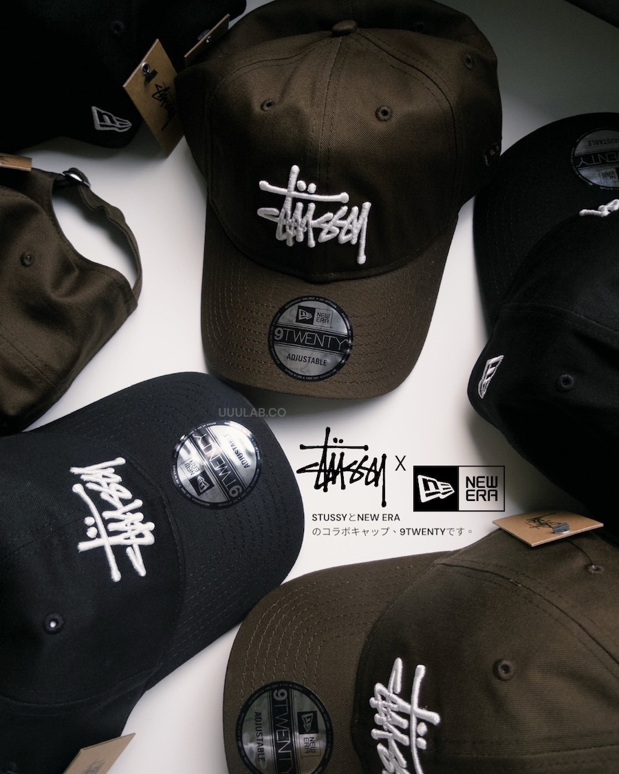|限量聯名🔥| Stussy x New Era 9 Twenty 刺繡老帽