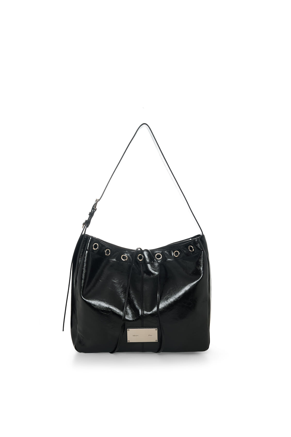 <韓國代購> MATIN KIM EYELET POINT LAYERED BIG SHOULDER BAG