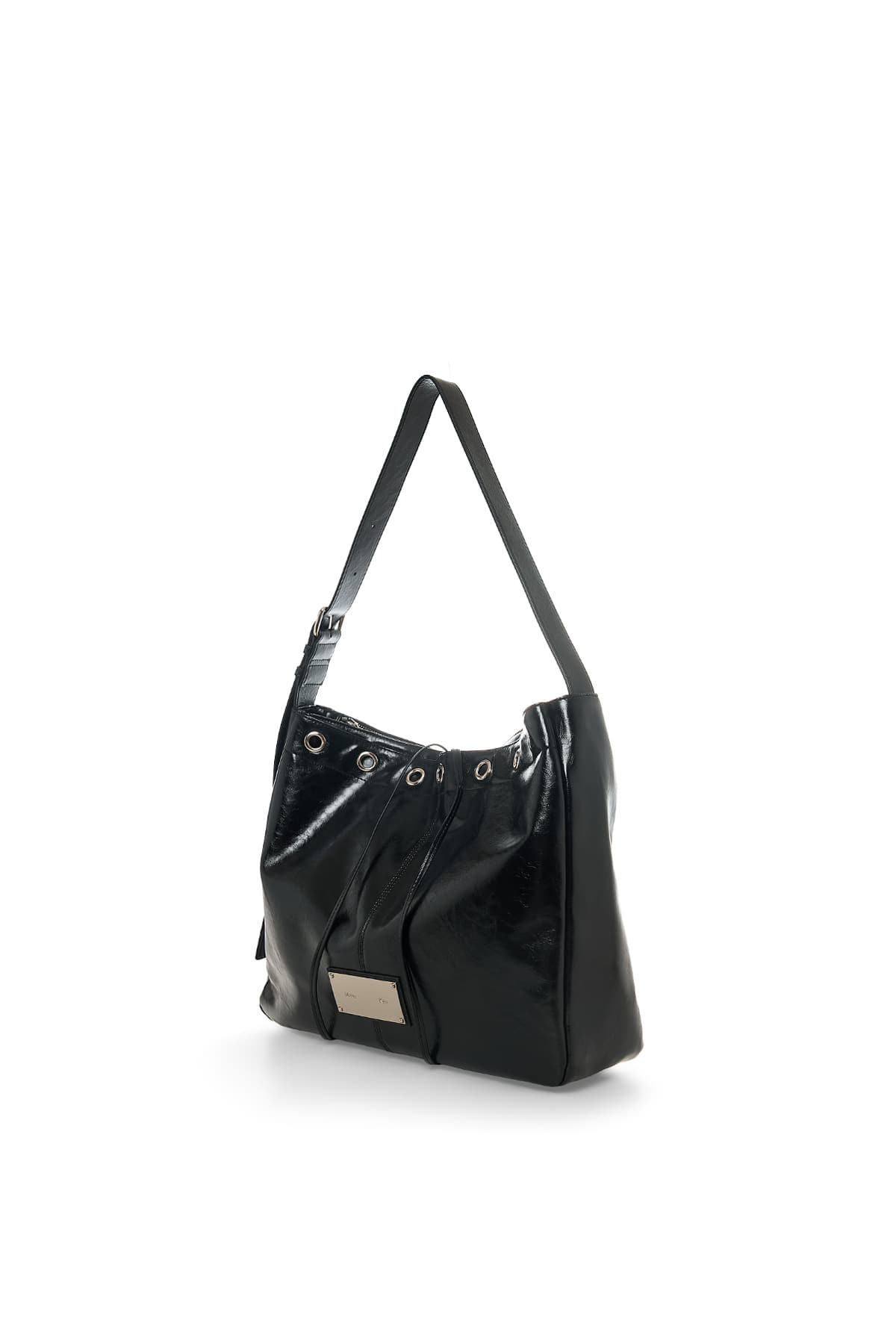 <韓國代購> MATIN KIM EYELET POINT LAYERED BIG SHOULDER BAG