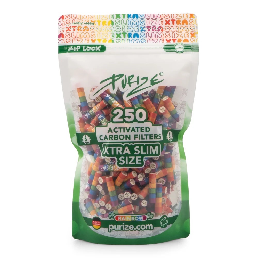 [250粒]XTRA SLIM 活性碳濾芯 PURIZE