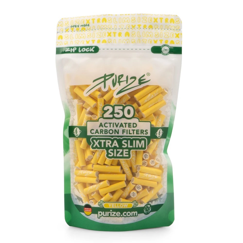 [250粒]XTRA SLIM 活性碳濾芯 PURIZE