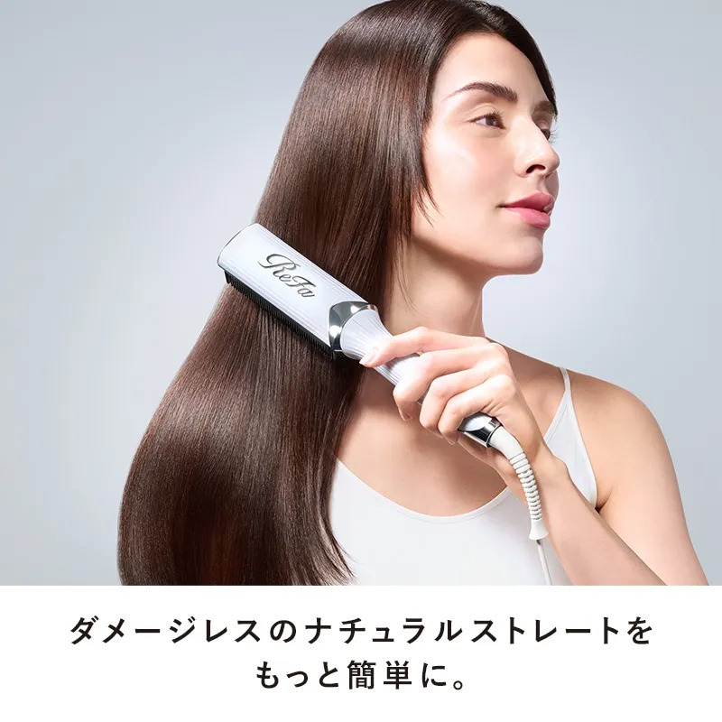 [現貨] 日本直送 ReFa Straight Blow Iron 直髮造型梳 (white)