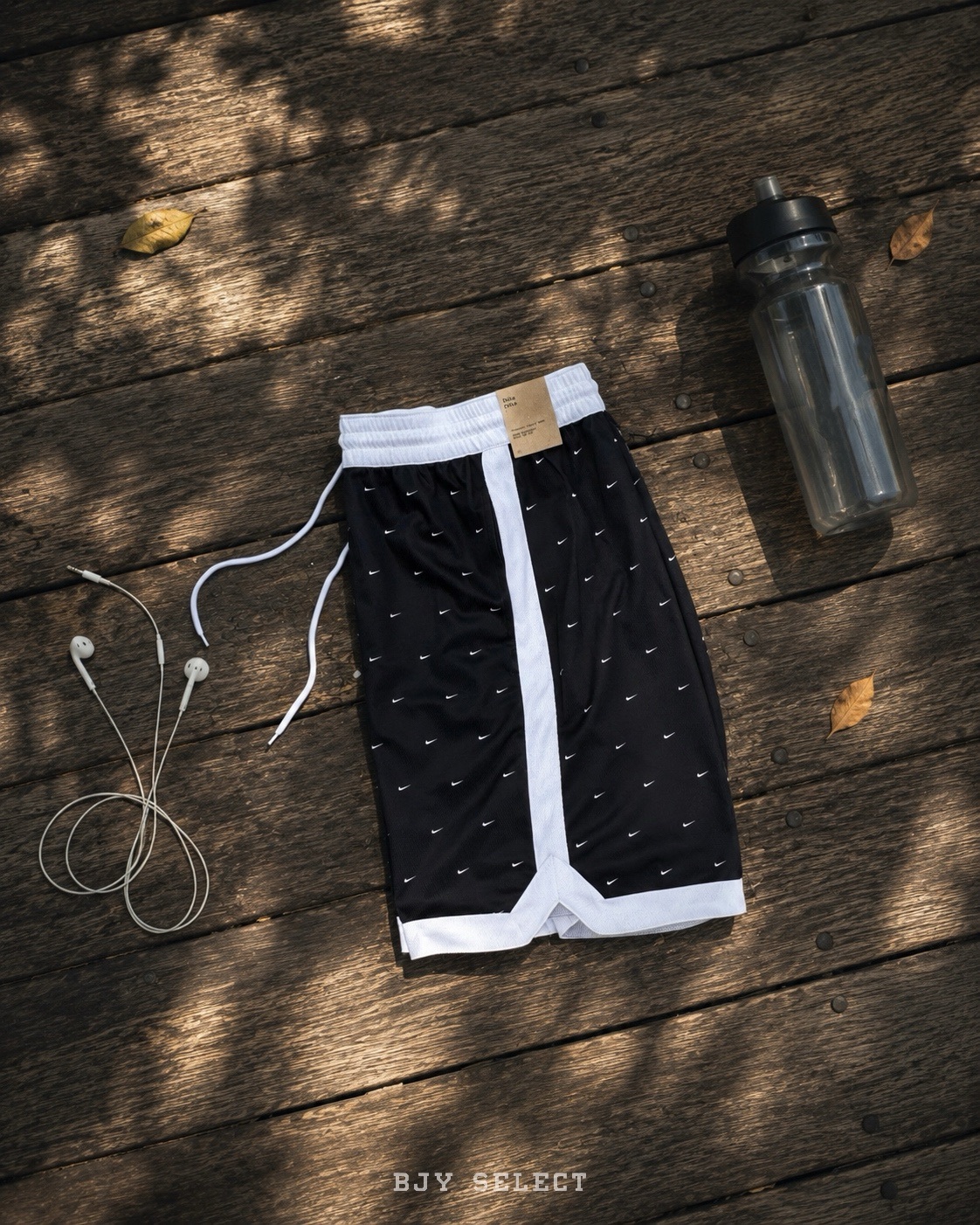 #預購 NIKE DRY SHORT 滿版小勾 運動 休閒 短褲 籃球褲 IF2583-010 黑色