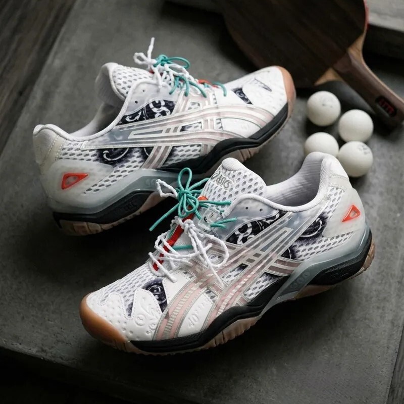 【代購】ASICS × LTTT GEL-RESOLUTION 5 聯名網球鞋 男女同款 白黑
