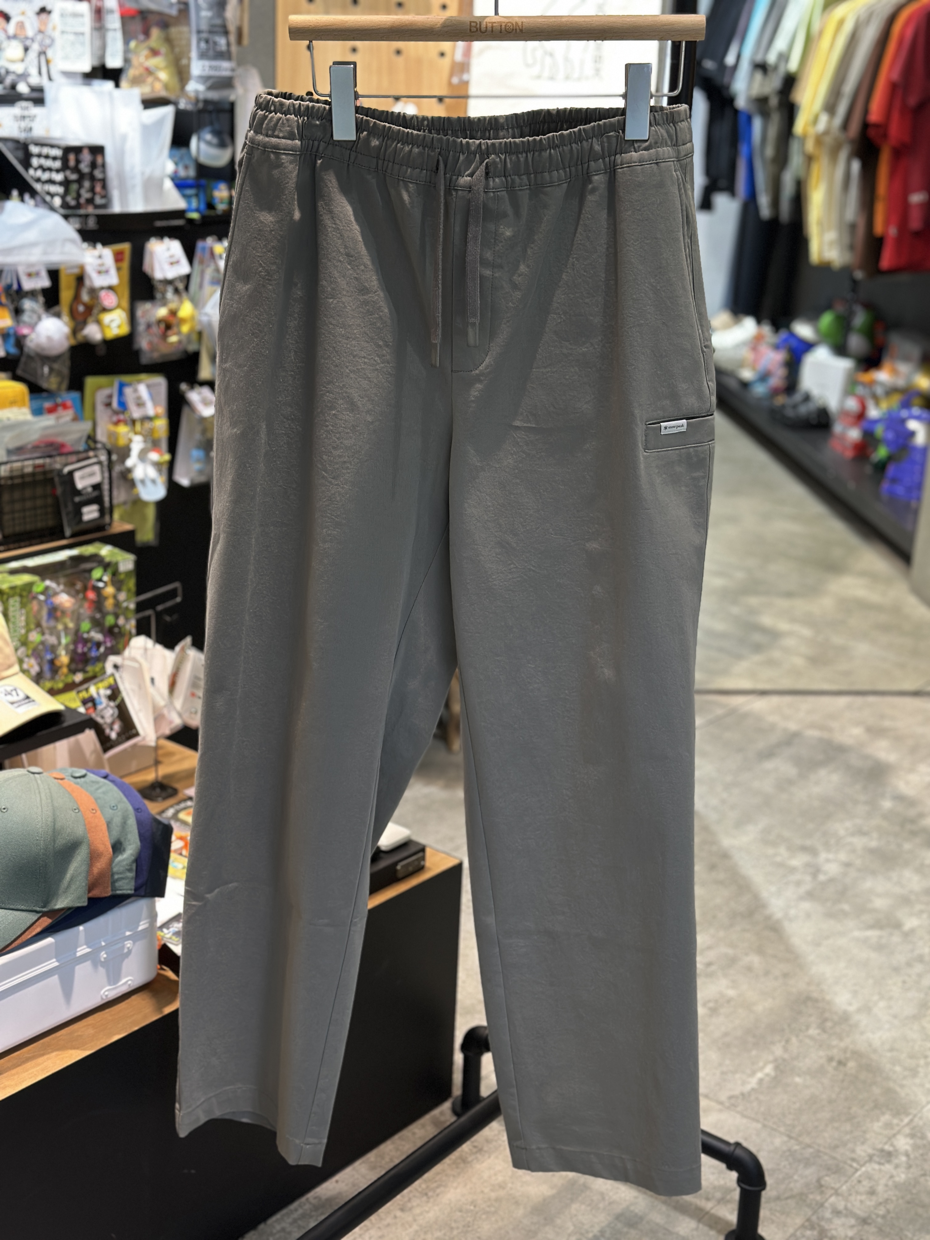 【零碼折扣】Snow Peak Work One Pocket Straight Pants 工作 單口袋 直筒褲 S25ZMDPT12