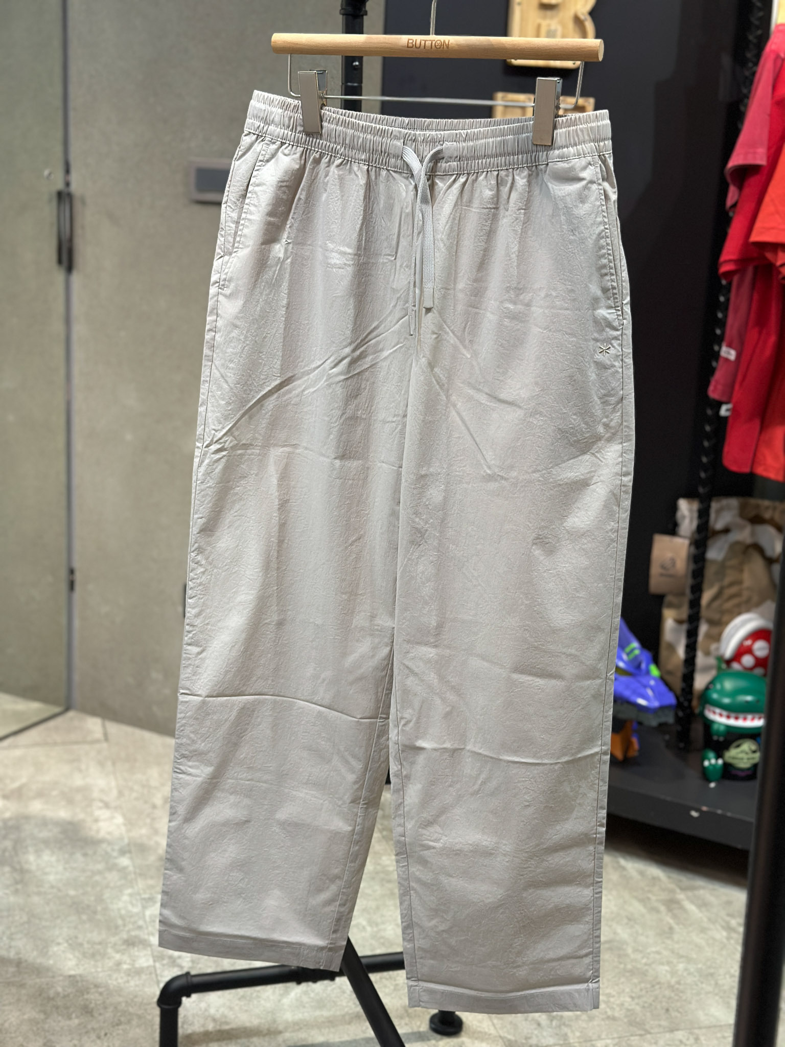 【零碼折扣】Snow Peak Root Semi Wide Pants 小直筒 刺繡 長褲 S25MMRPT21