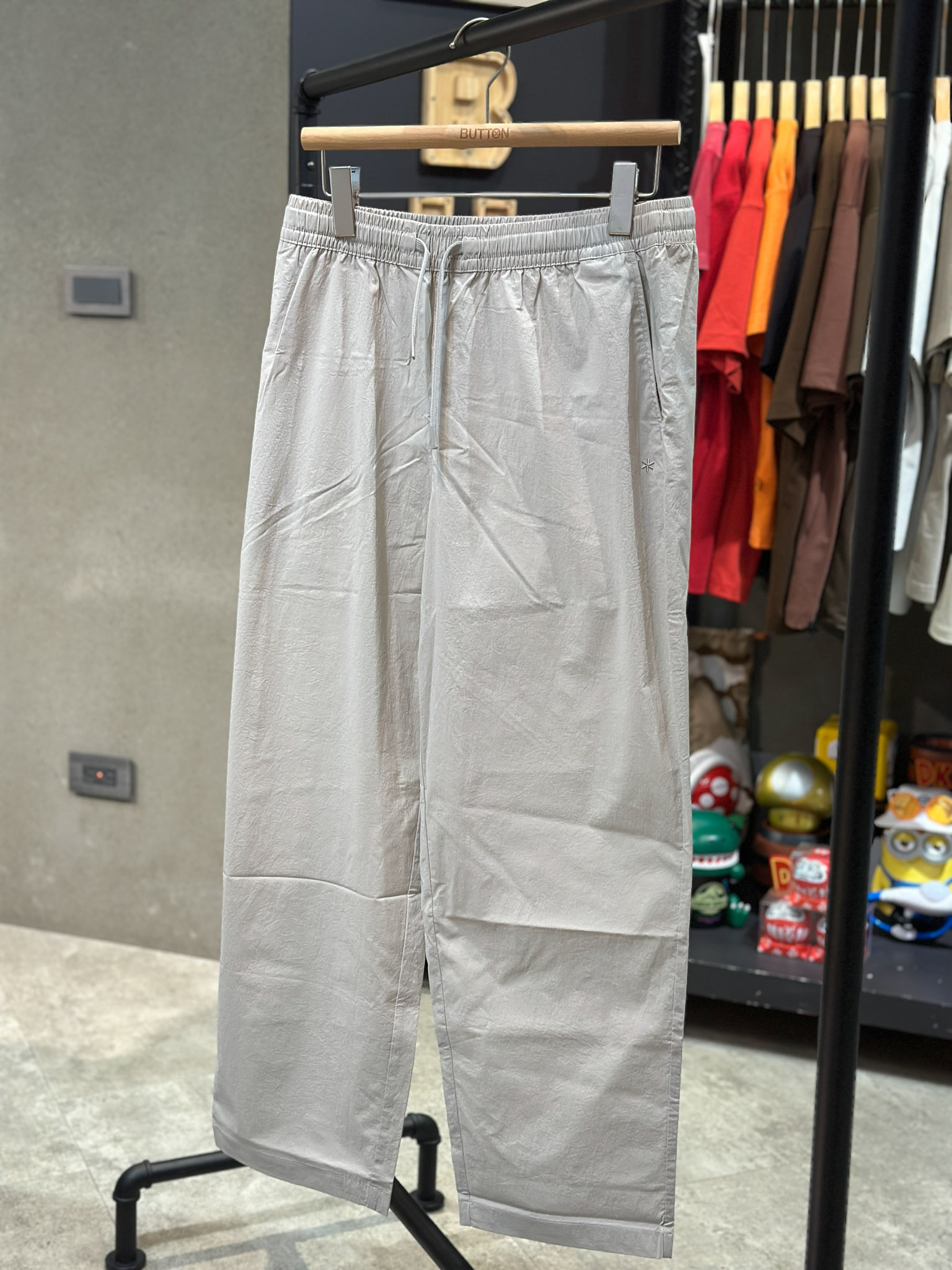 【零碼折扣】Snow Peak Root Semi Wide Pants 小直筒 刺繡 長褲 S25MMRPT21