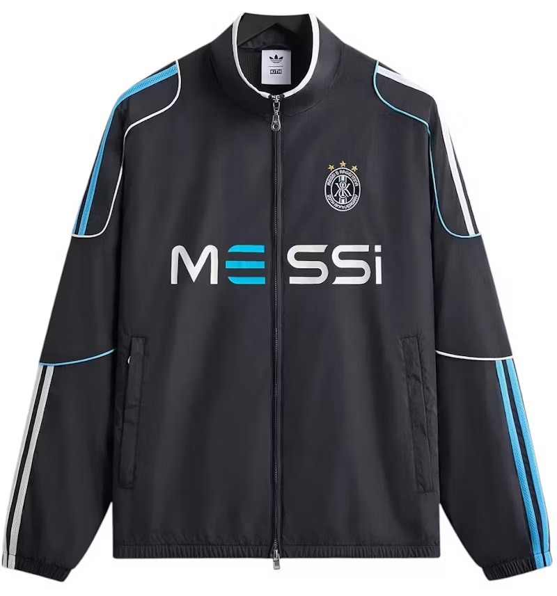 限量現貨 Kith x adidas Messi Football Nylon Track Jacket