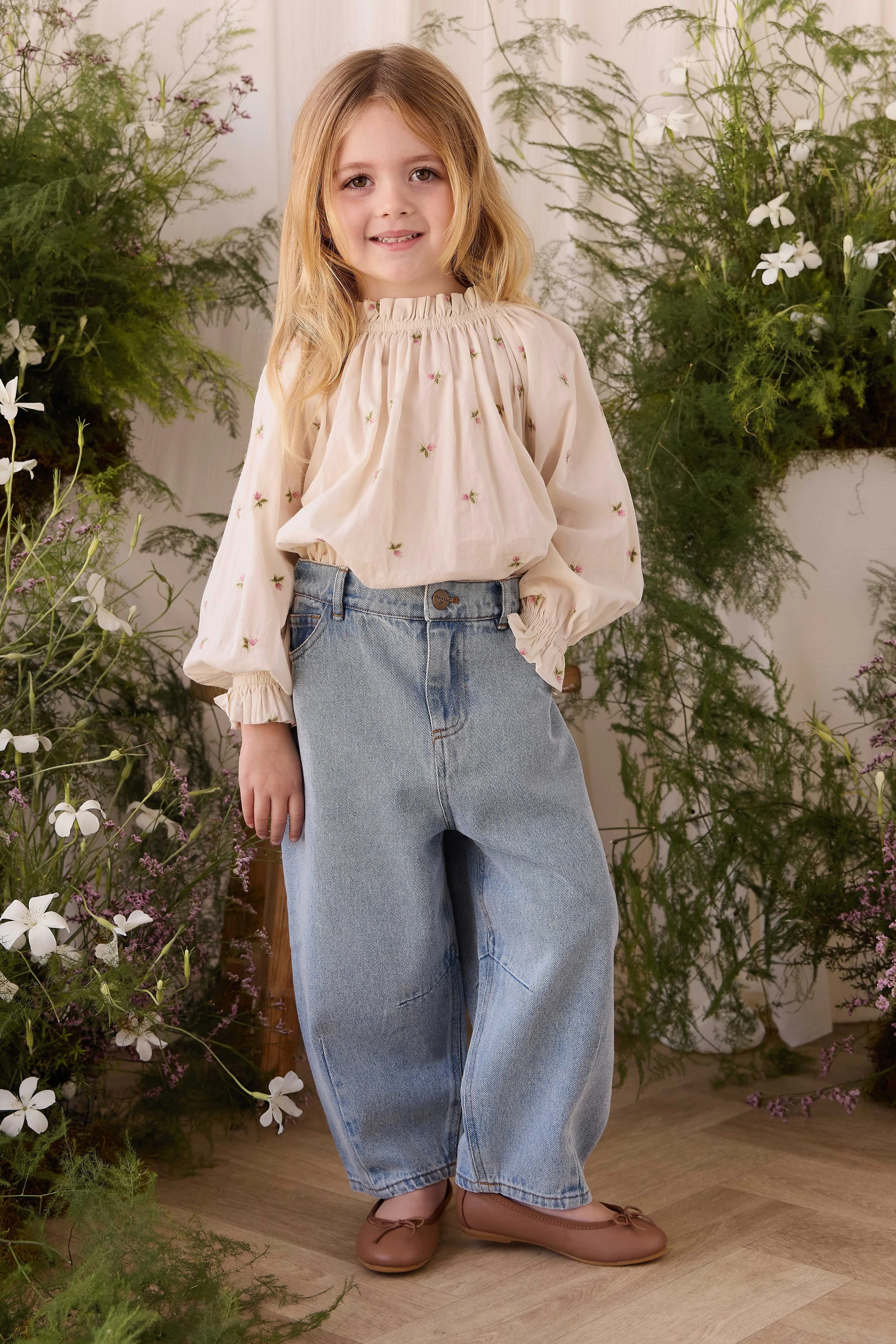 【預購】JAMIE KAY - Sierra Pant（Light Wash）