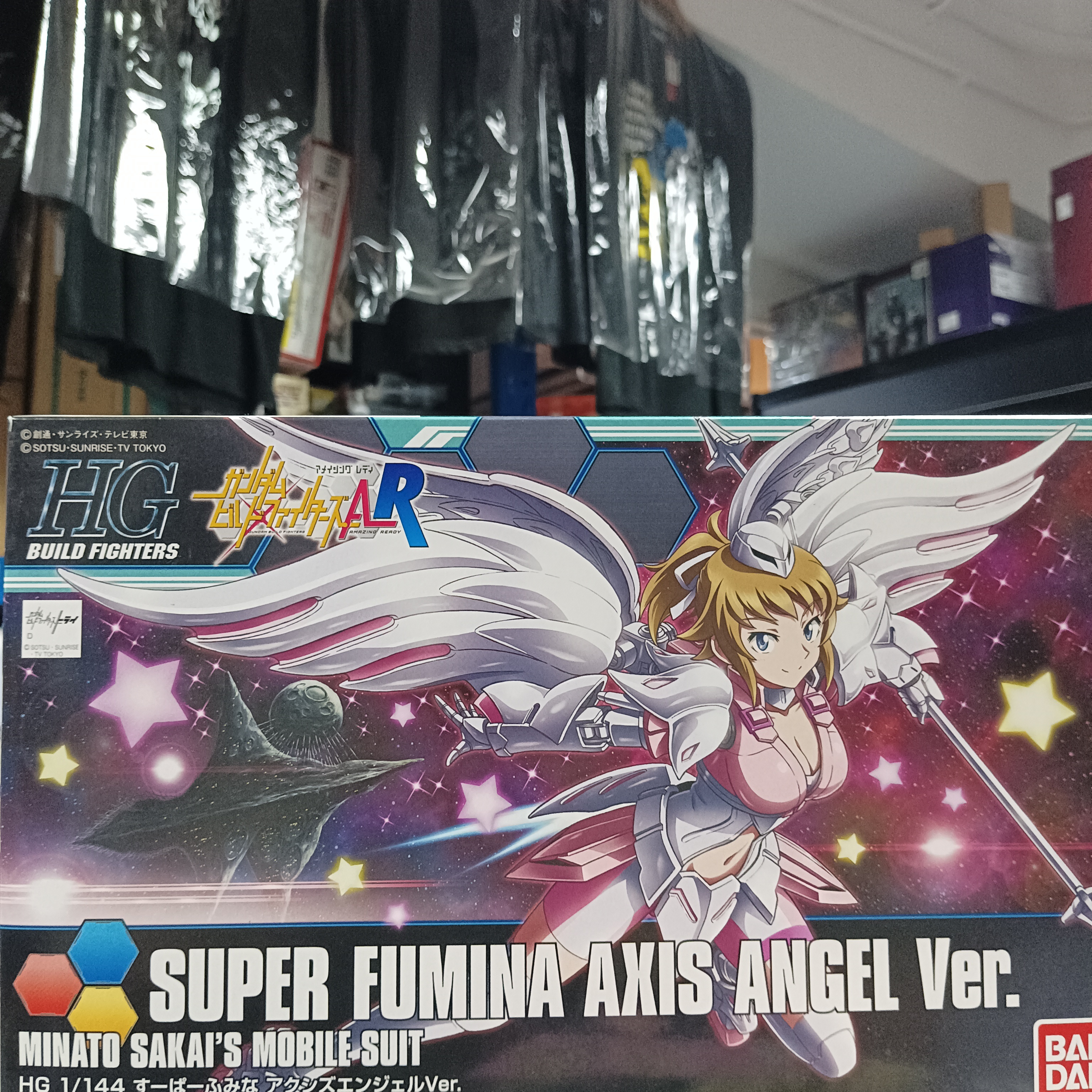 寄賣-GUNDAM-HG Build fighters super fumina Axis angel ver