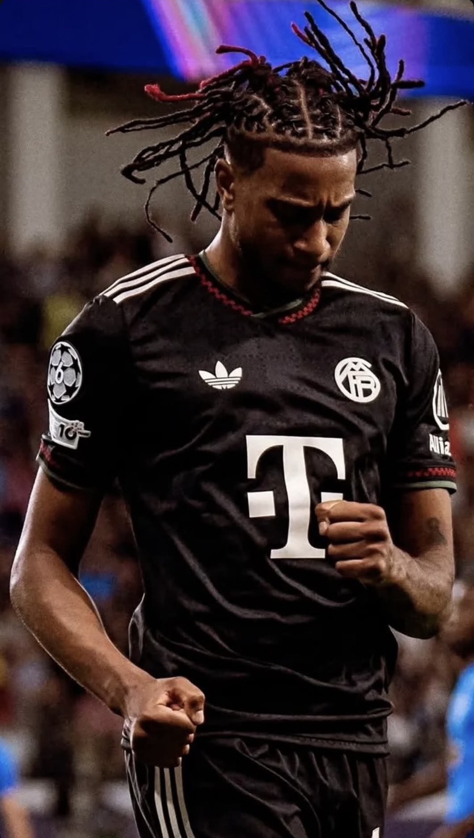 【代購】Adidas Free Shipping With AdiClub Fc Bayern 25/26 Third Authentic Jersey 球員版 KE6802 OLISE同款