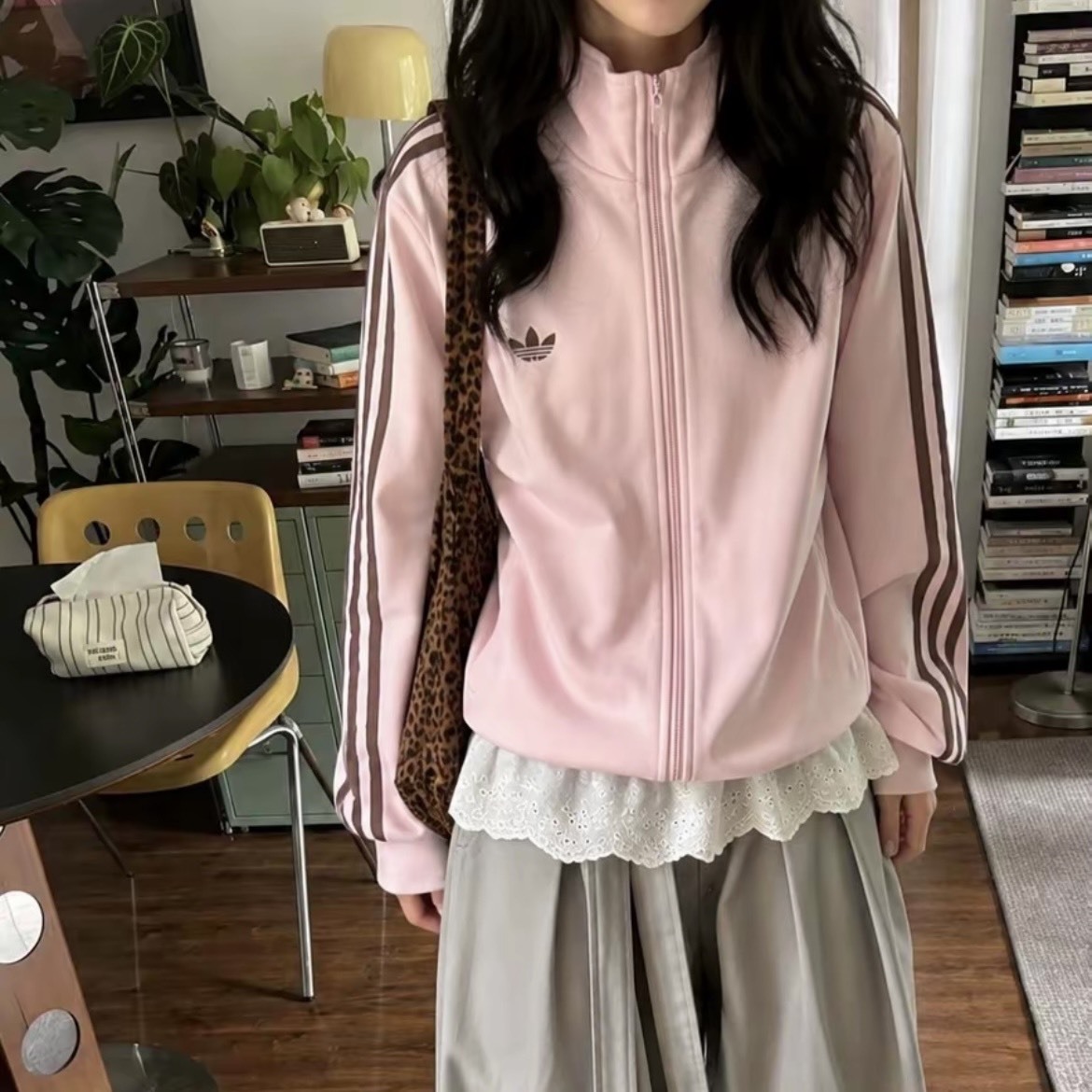 【代購】adidas Originals ADICOLOR FIREBIRD WOVEN TRACK TOP 復古足球風立領外套