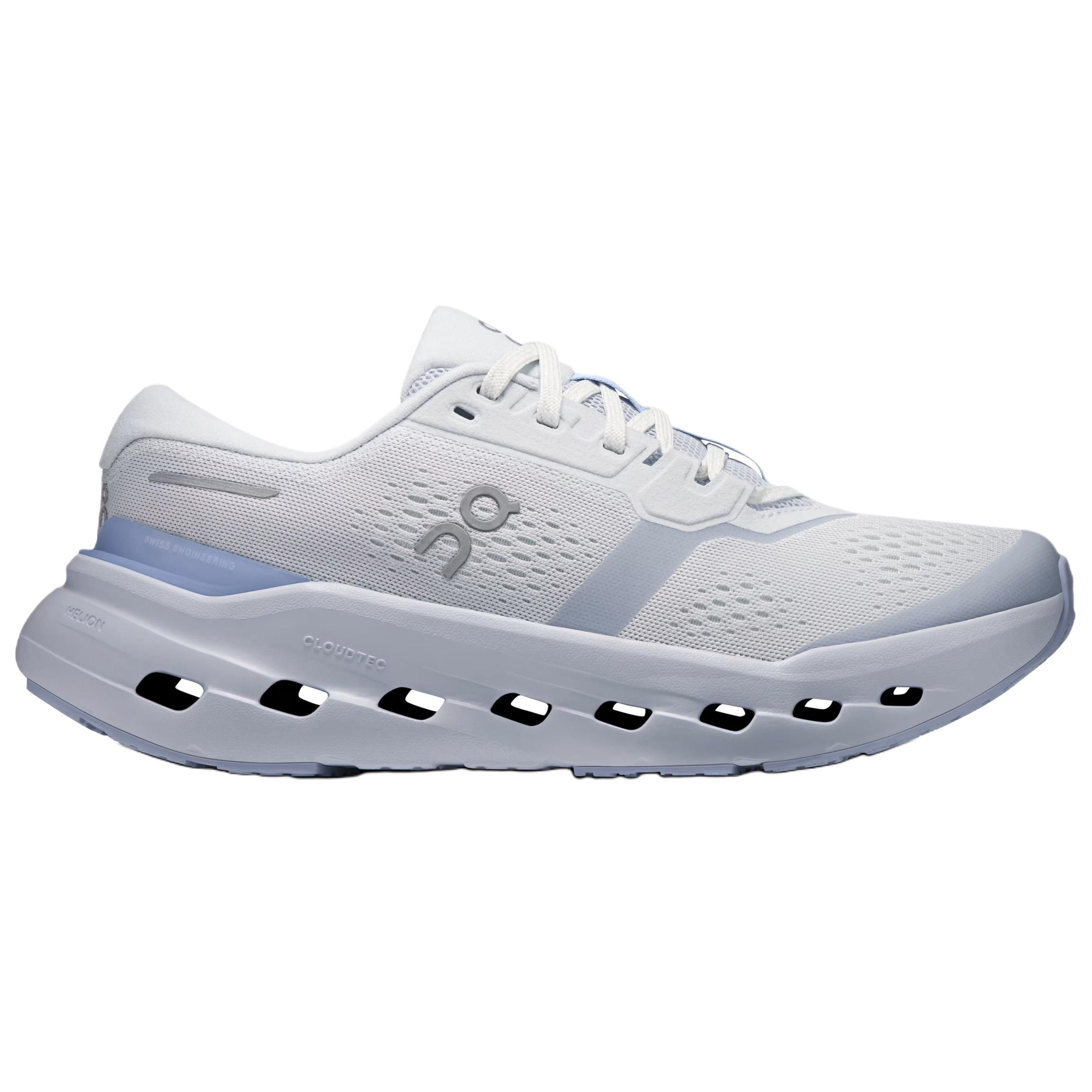 【代購】On Cloudrunner 3 Breathable Support Breathable Support Running Shoes Women's White Light Blue 3WG10054674