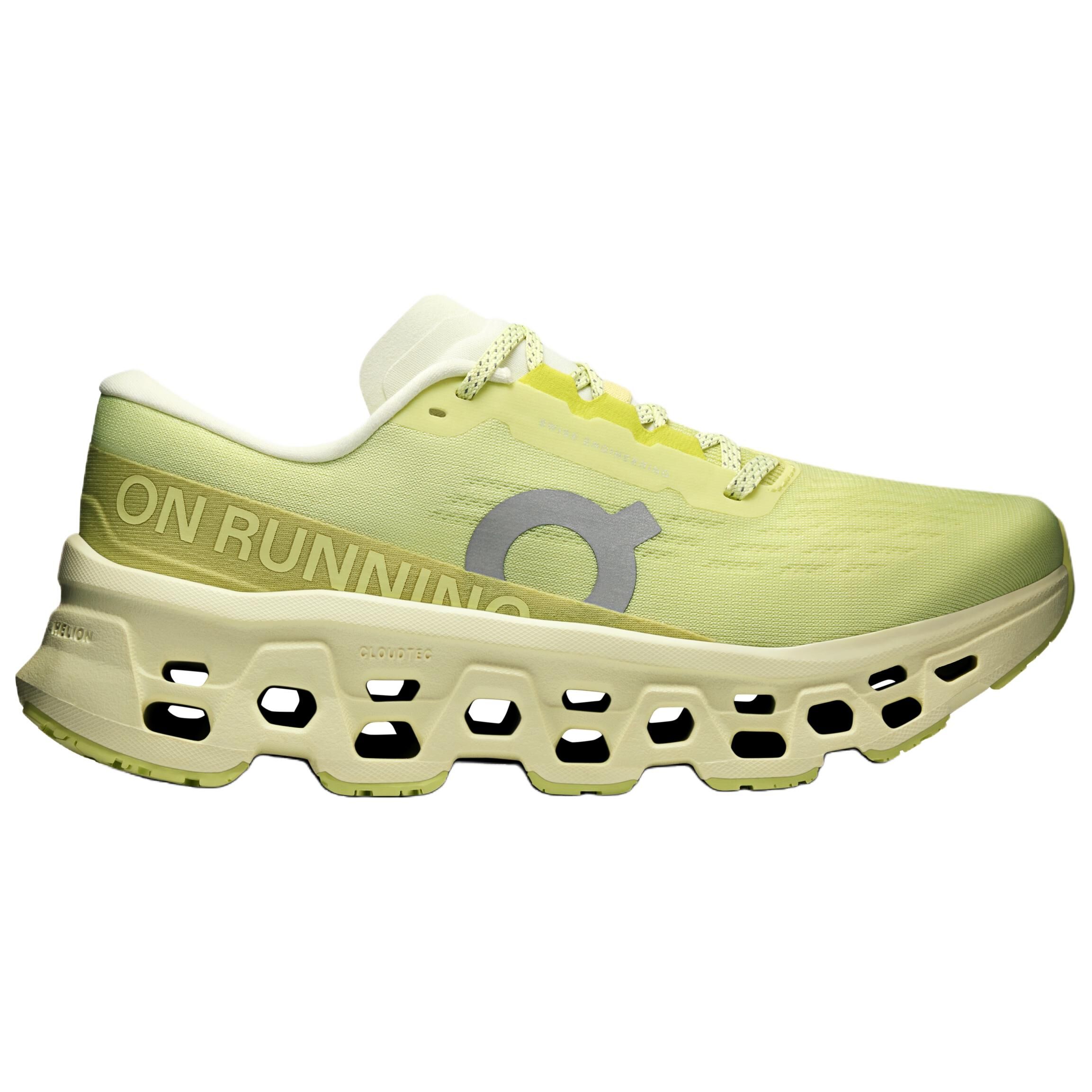 【代購】On Cloudmonster 3 Breathable Support Rebound Low top Casual Running Shoes Women's Light Yellow Green 3WG10034859