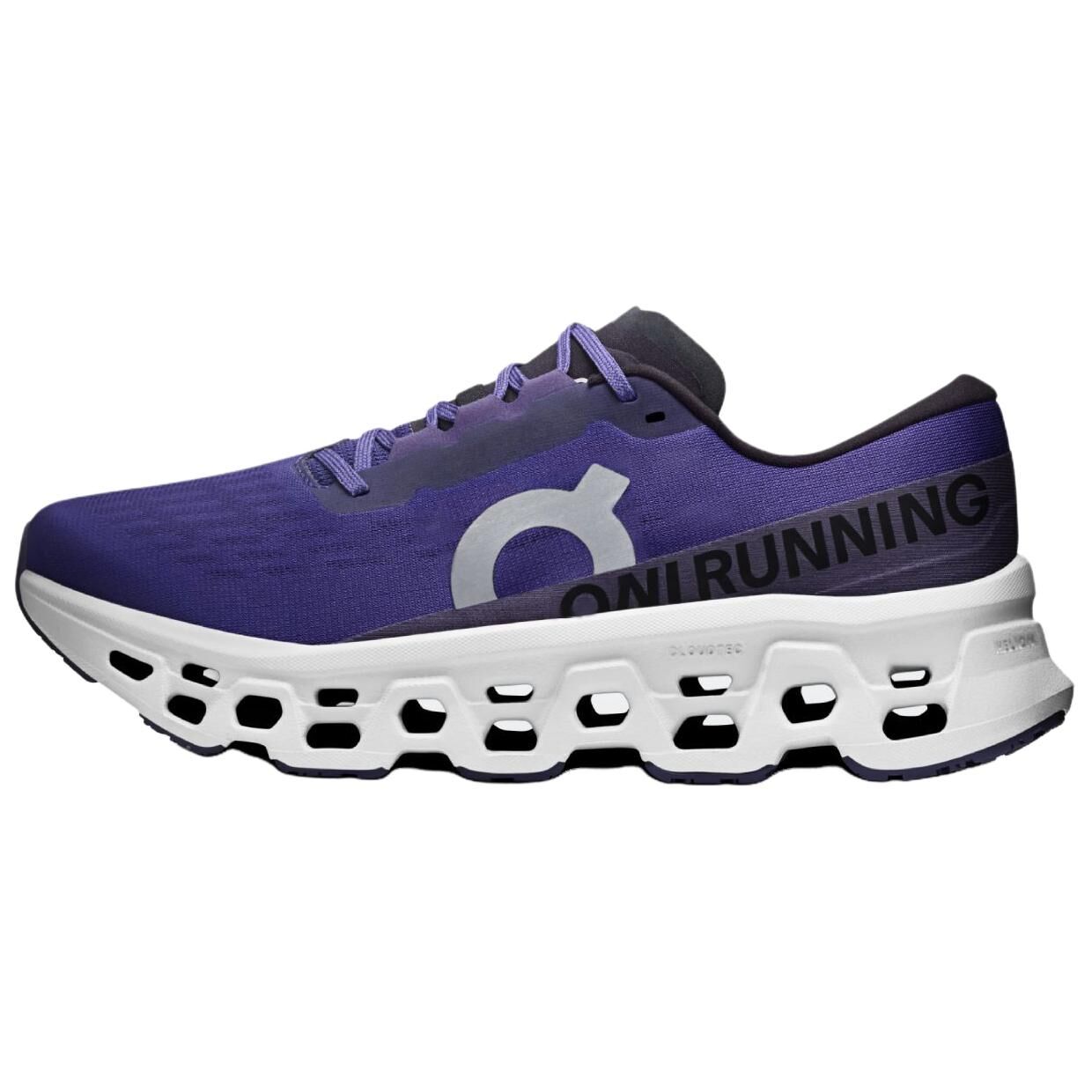 【代購】On Cloudmonster 3 Breathable Support Rebound Running Shoes Men's Dark Purple Gray 3MG10934887