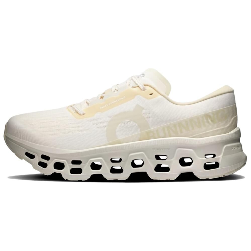 【代購】On Cloudmonster 3 Breathable Rebound Running Shoes Men's Milk White 3MG10905508