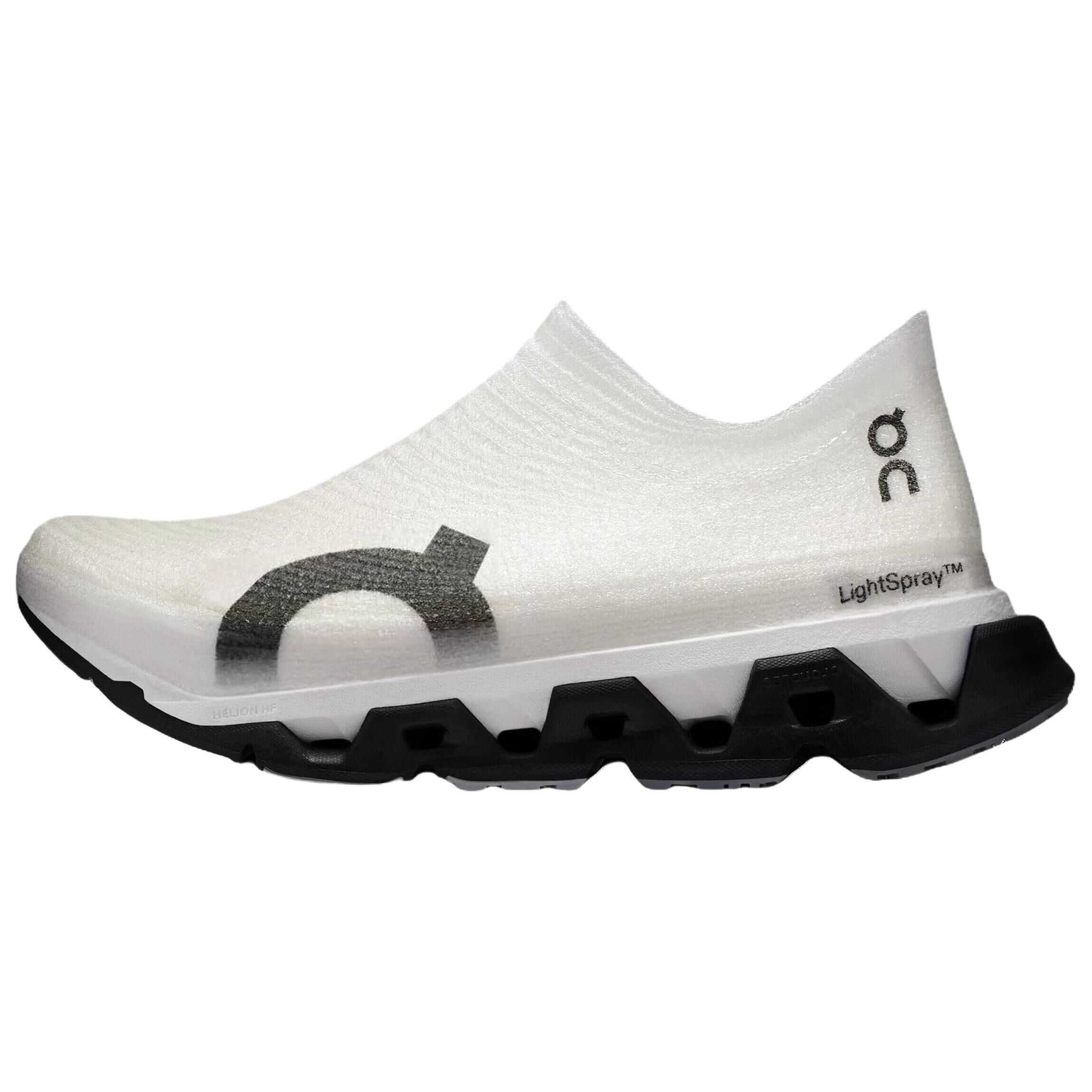 【代購】On Cloudmonster 3 Running Shoes Unisex Low Top White Black 3UG10014670