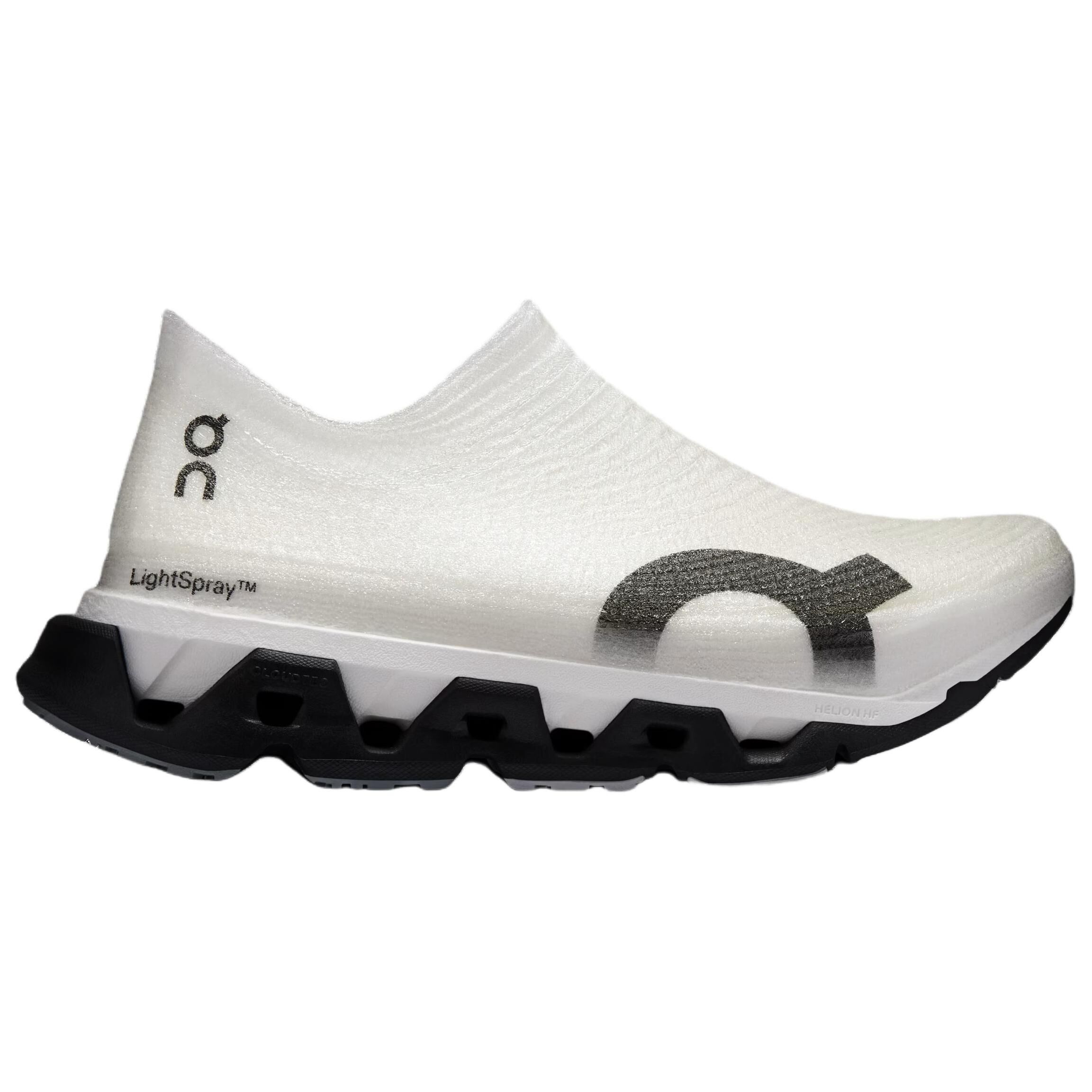 【代購】On Cloudmonster 3 Running Shoes Unisex Low Top White Black 3UG10014670