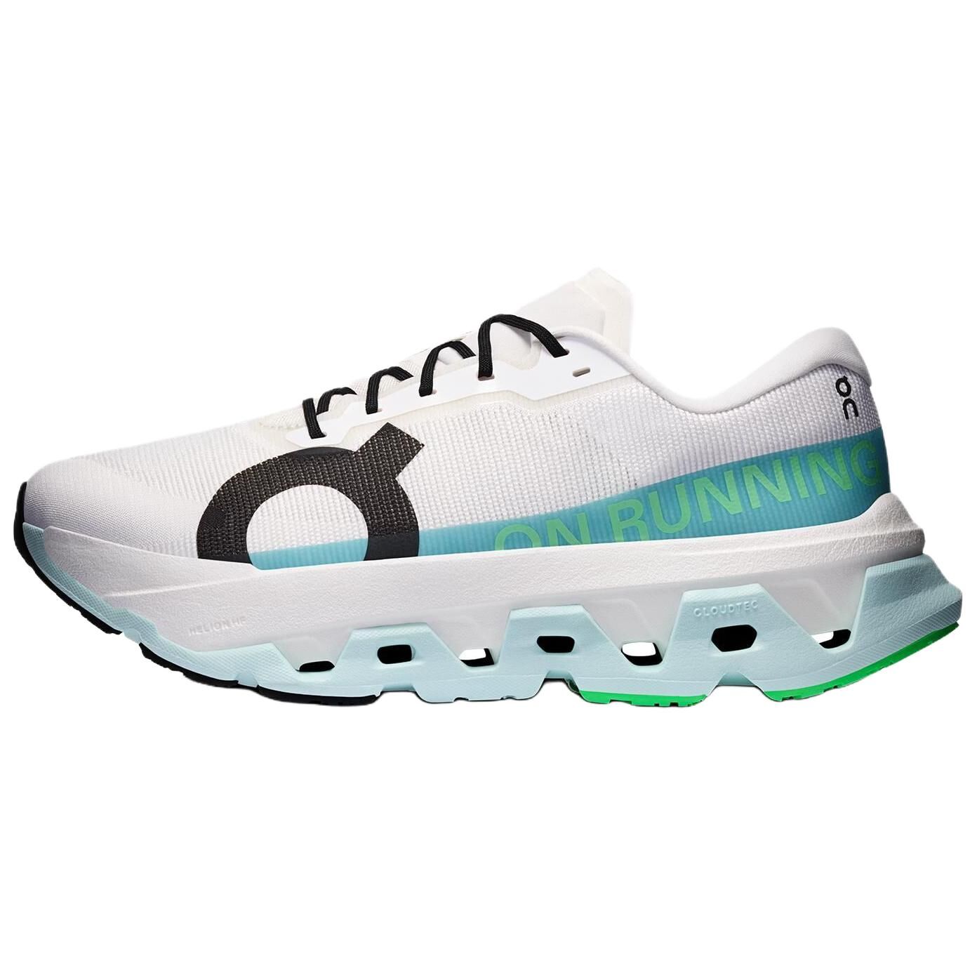 【代購】On Cloudmonster 3 Running Shoes Men's Ivory White | Snow Dusty Blue 3MG10065262