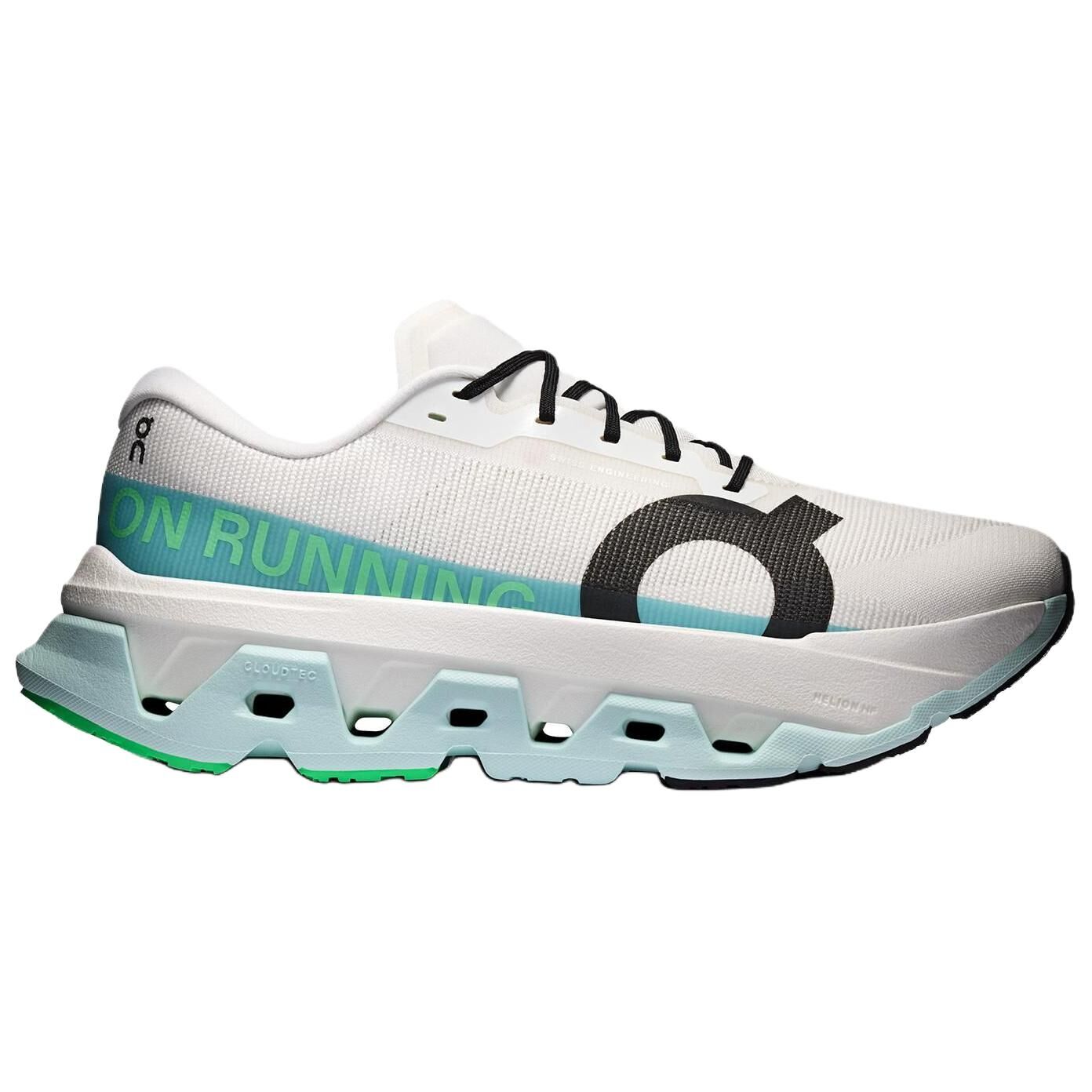 【代購】On Cloudmonster 3 Running Shoes Men's Ivory White | Snow Dusty Blue 3MG10065262