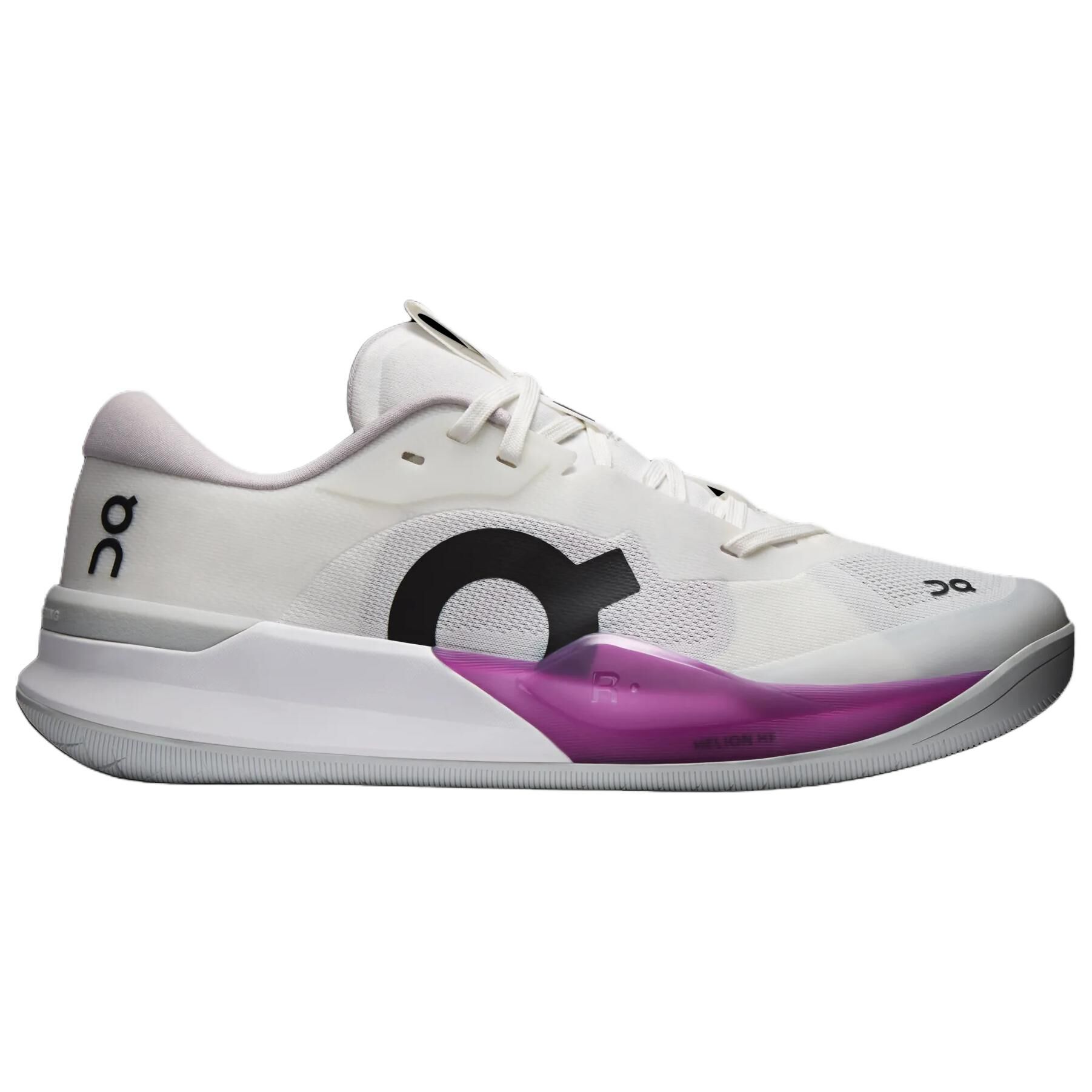 【代購】On THE ROGER Pro 3 Tennis Shoes Women's Low Top White Purple Black 3WG10316030