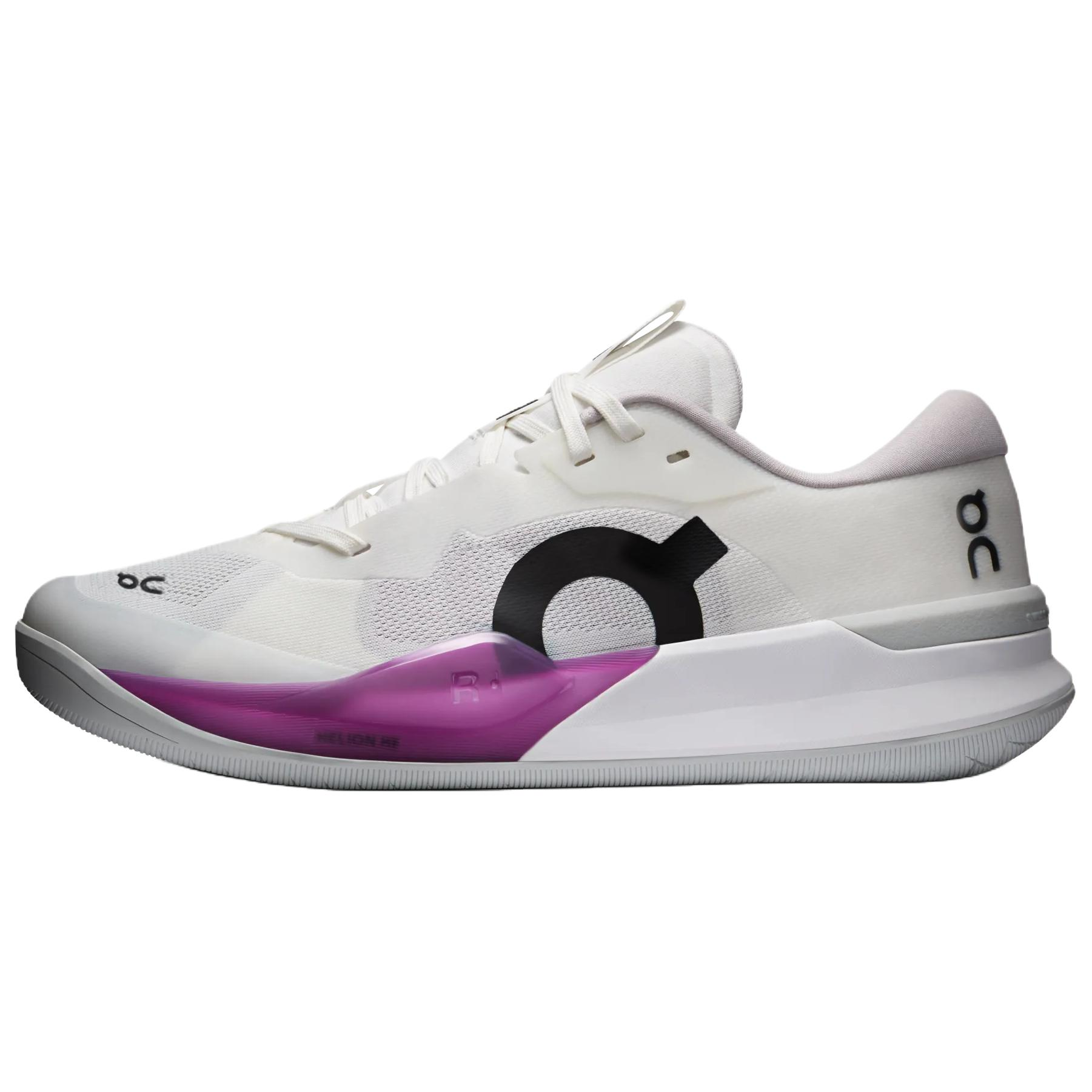 【代購】On THE ROGER Pro 3 Tennis Shoes Women's Low Top White Purple Black 3WG10316030