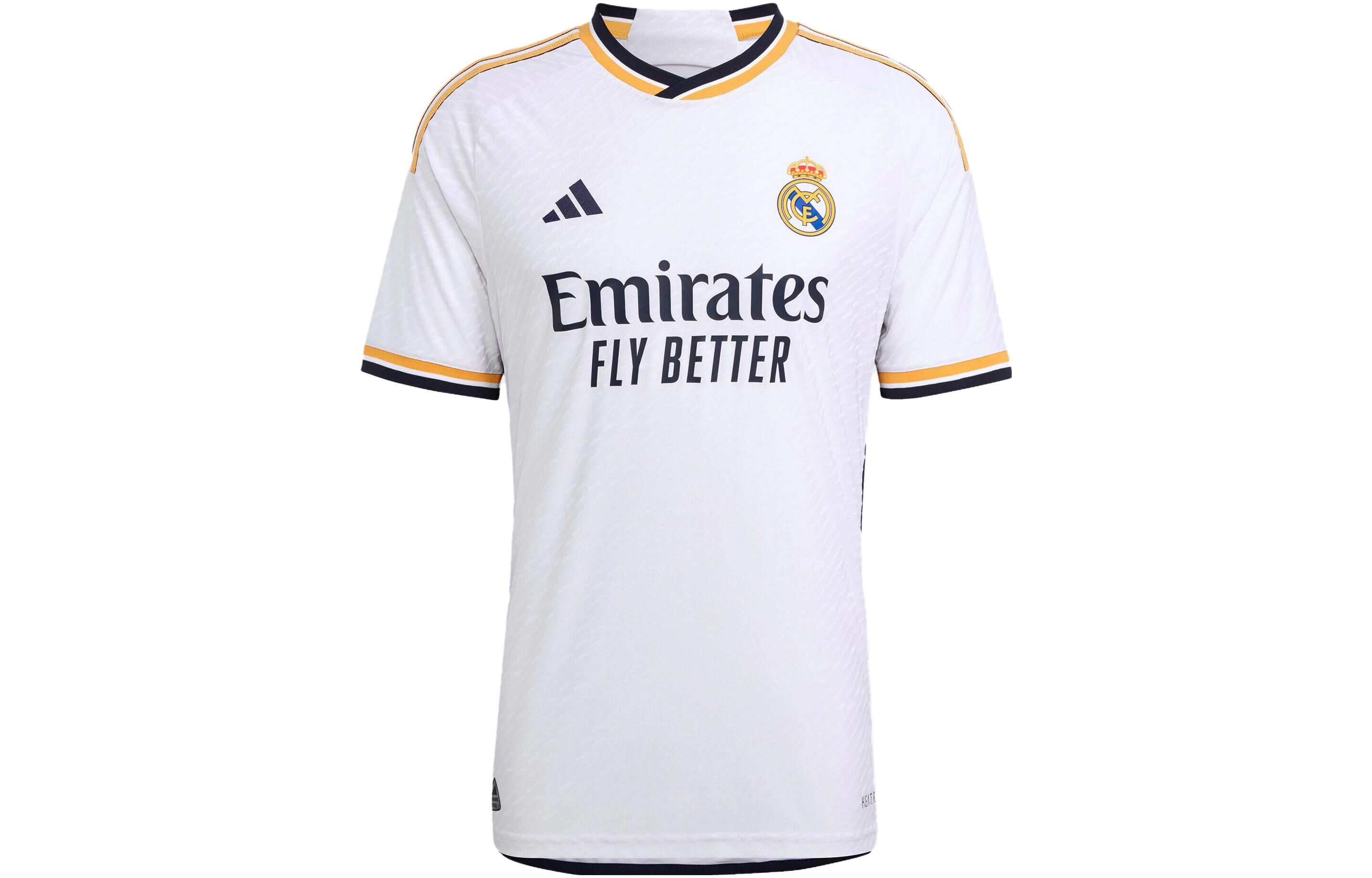 【代購】Adidas Real Madrid Real Madrid Home Jersey Soccer Jersey Men's White IA5139
