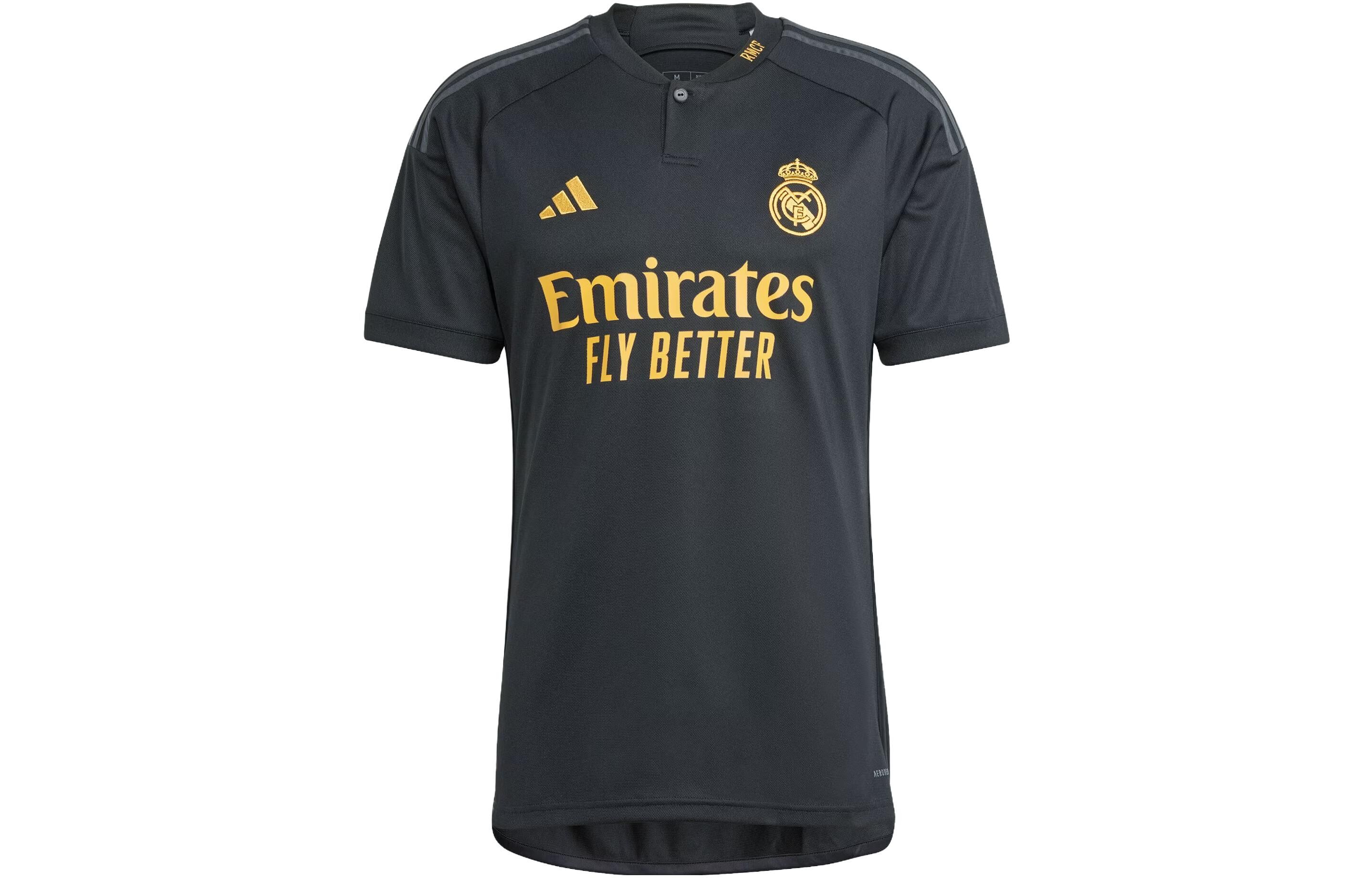 【代購】Adidas Real Madrid Soccer Jersey Fan Edition Men's Black IN9846