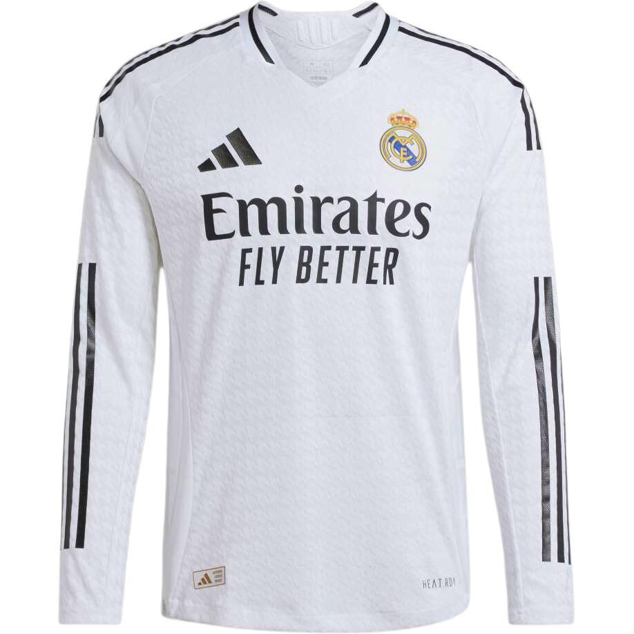 【代購】Adidas Real Madrid REAL MADRID AUTHENTIC JERSEY Soccer Jersey Player Edition Men's White IT5204