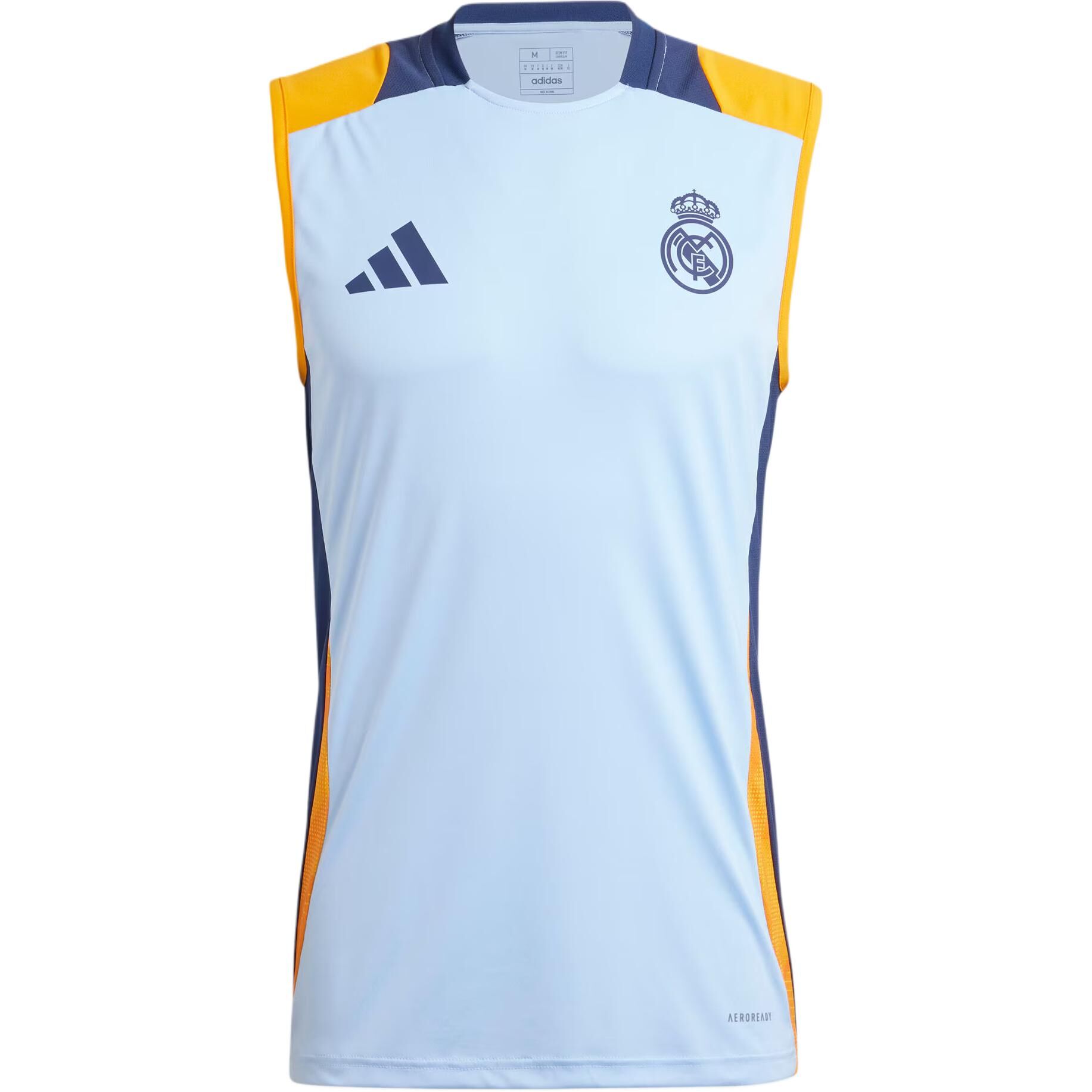 【代購】Adidas Real Madrid Soccer Jersey Men's Glossy Finish Blue IT5094