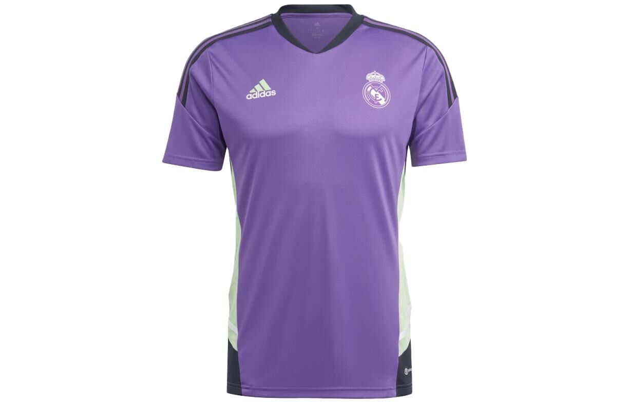 【代購】Adidas Free Shipping With AdiClub Real Madrid Condivo 22 Training Jersey HT8809